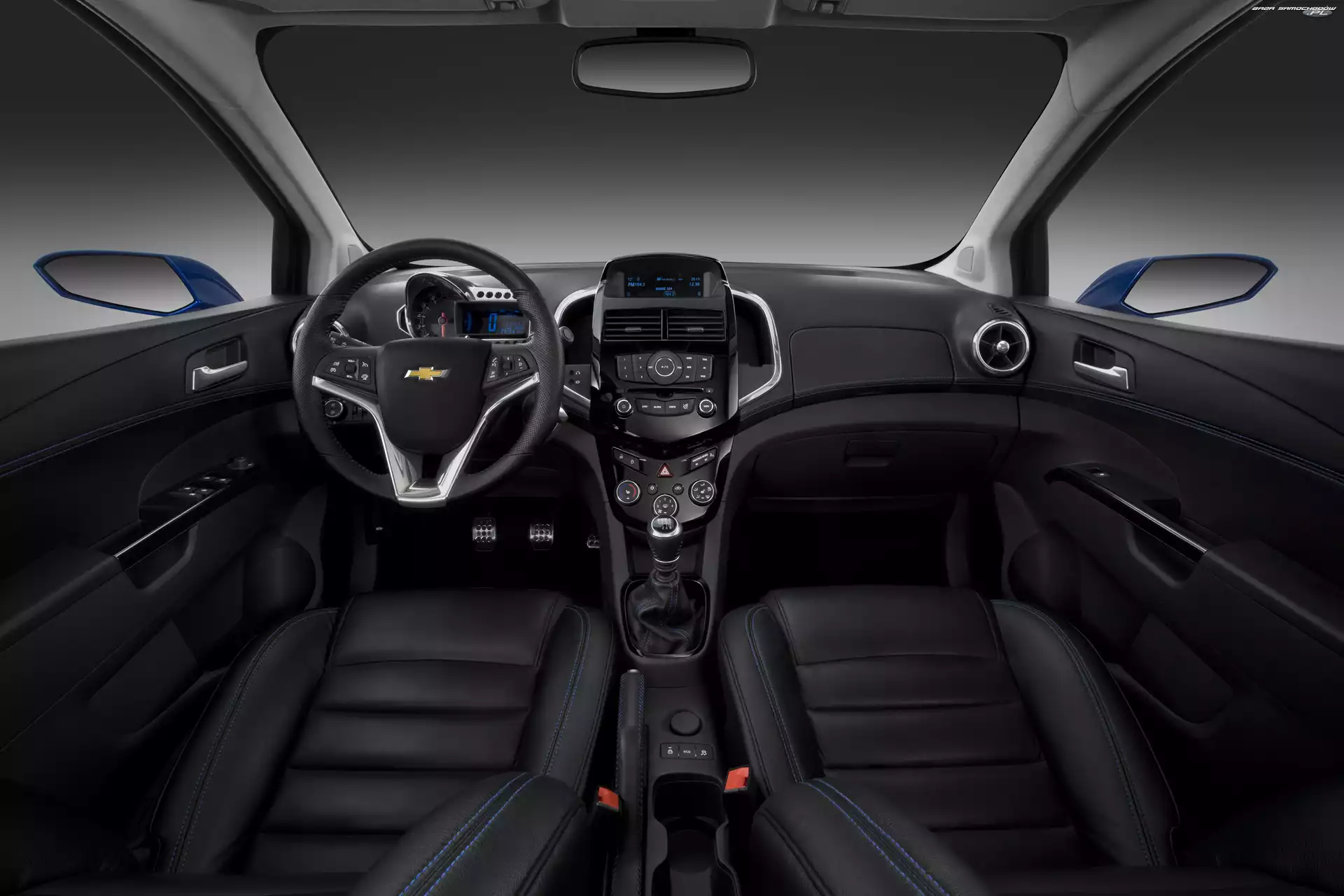 Skóra, Chevrolet Aveo, Wnętrze