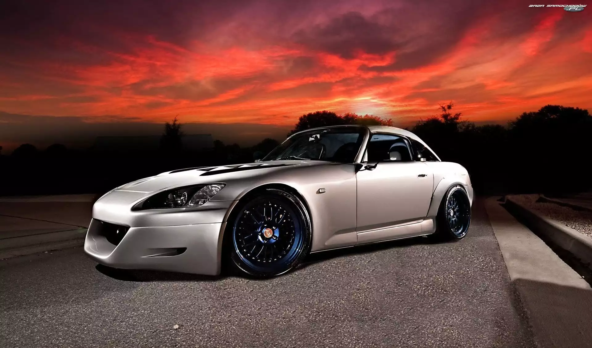 Słońca, Honda S2000, Zachód
