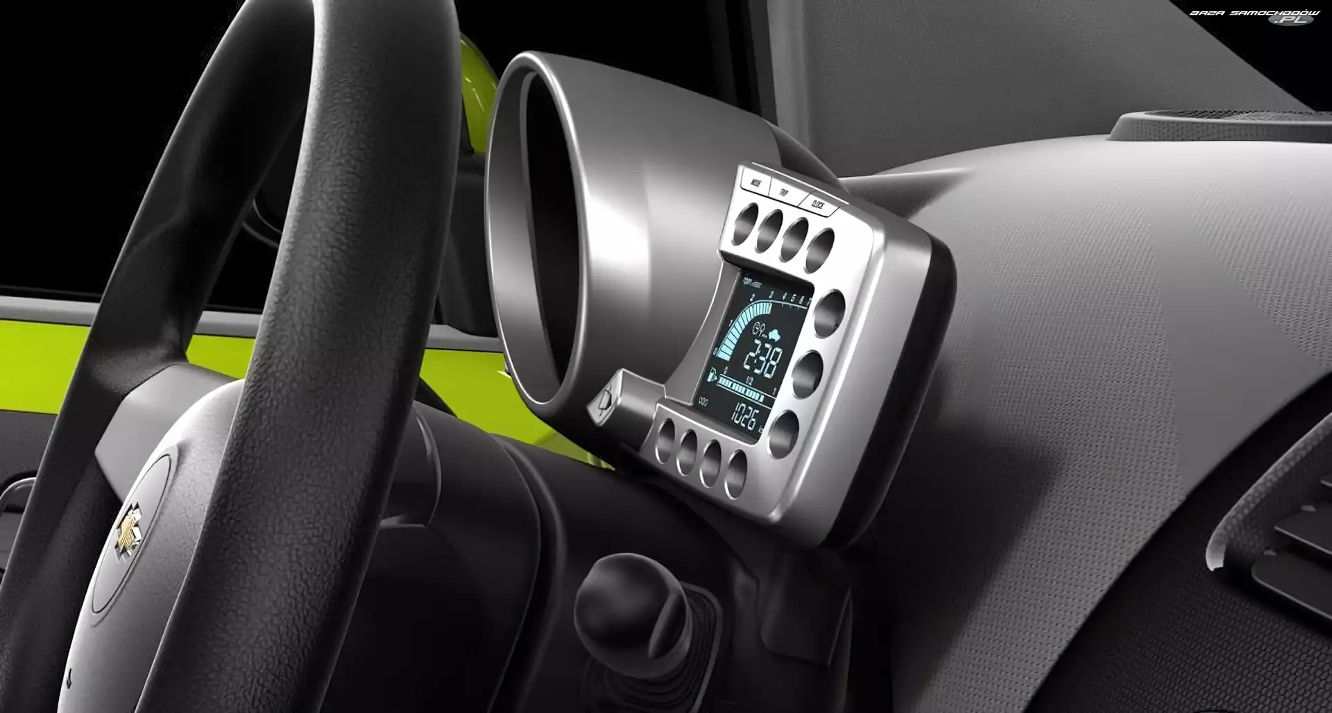 Kokpit, Chevrolet Spark