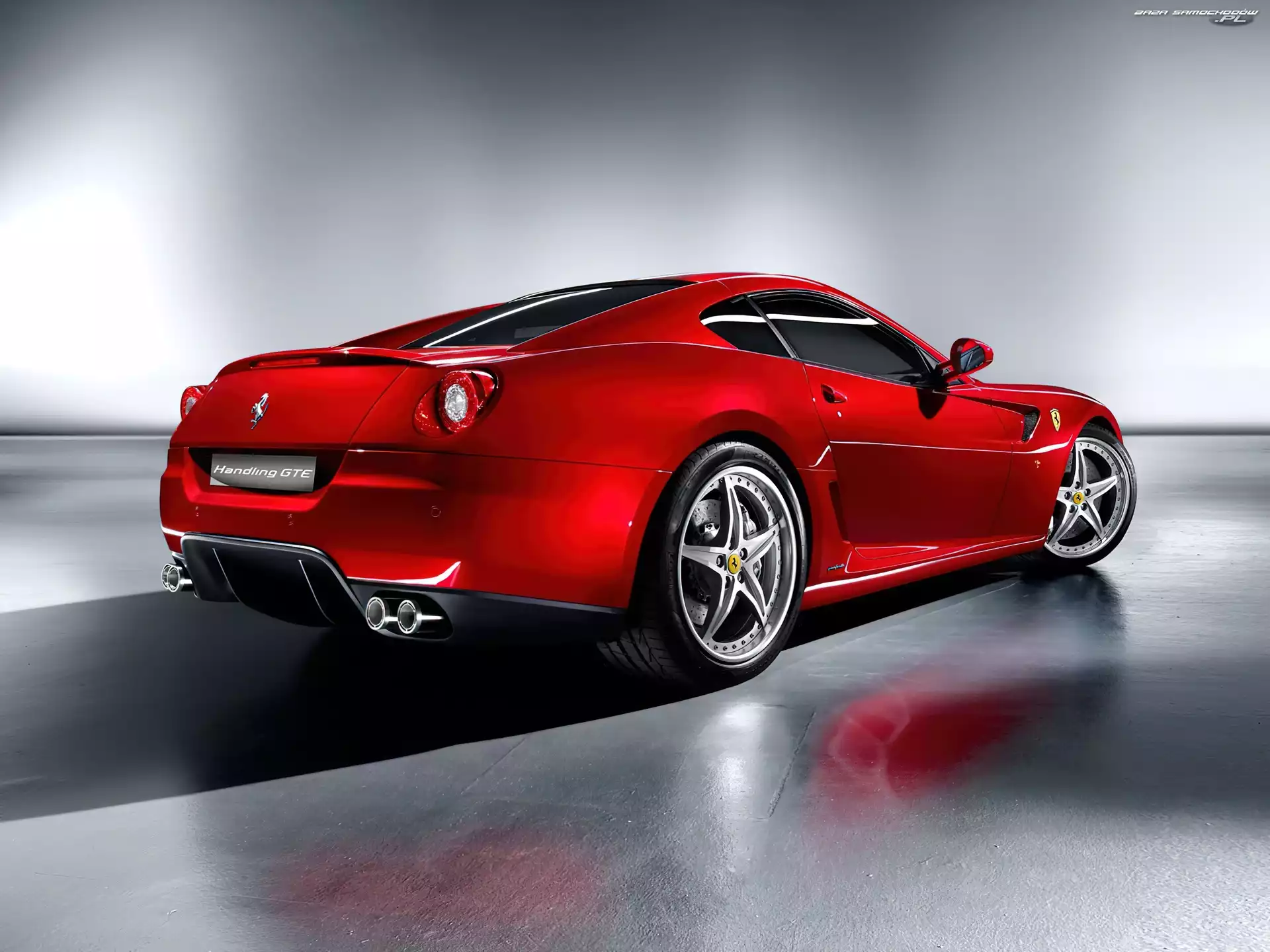 Spojler, Ferrari 599, Delikatny