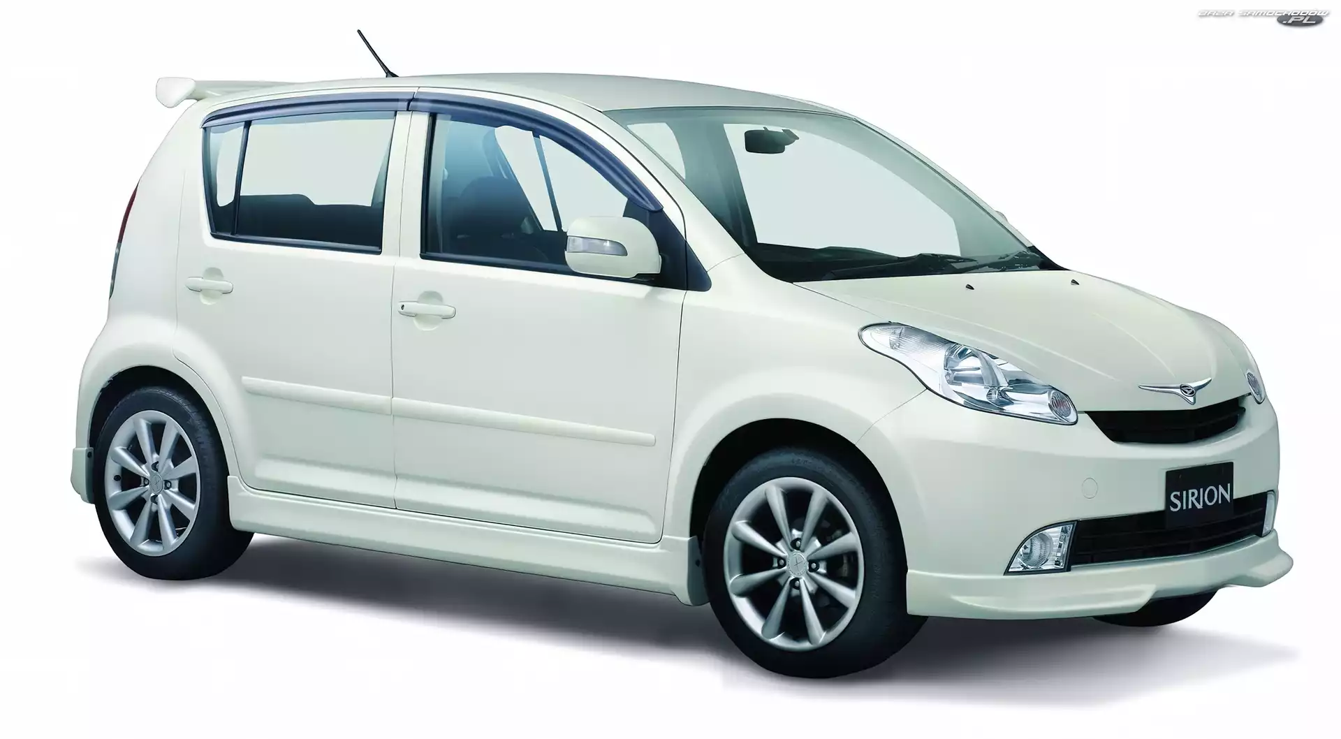 Spojler, Białe, Daihatsu Sirion