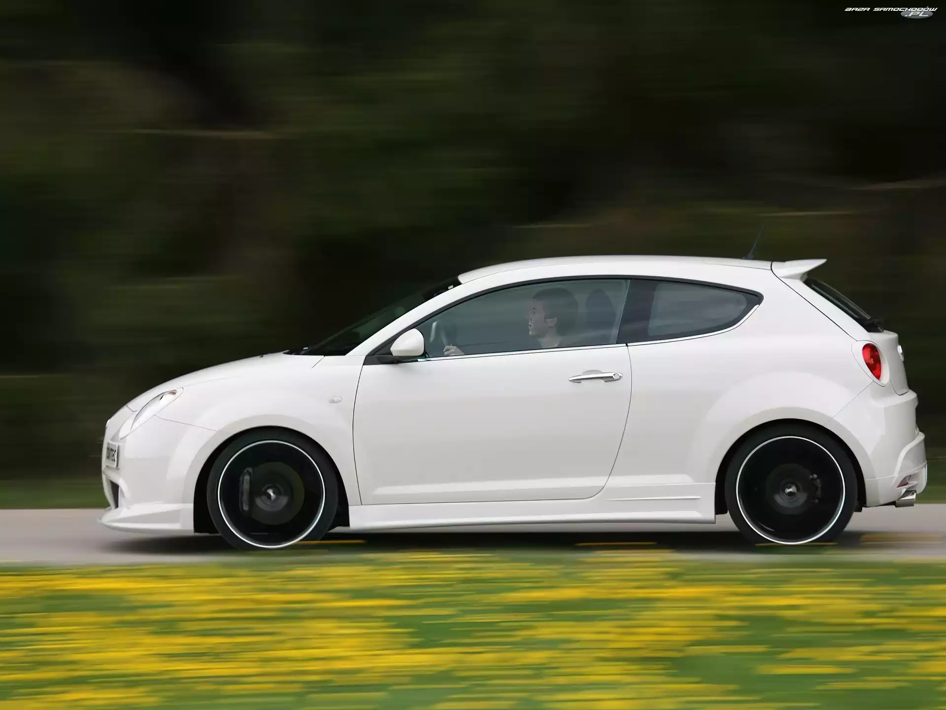 Spojler, Biała, Alfa Romeo MiTo
