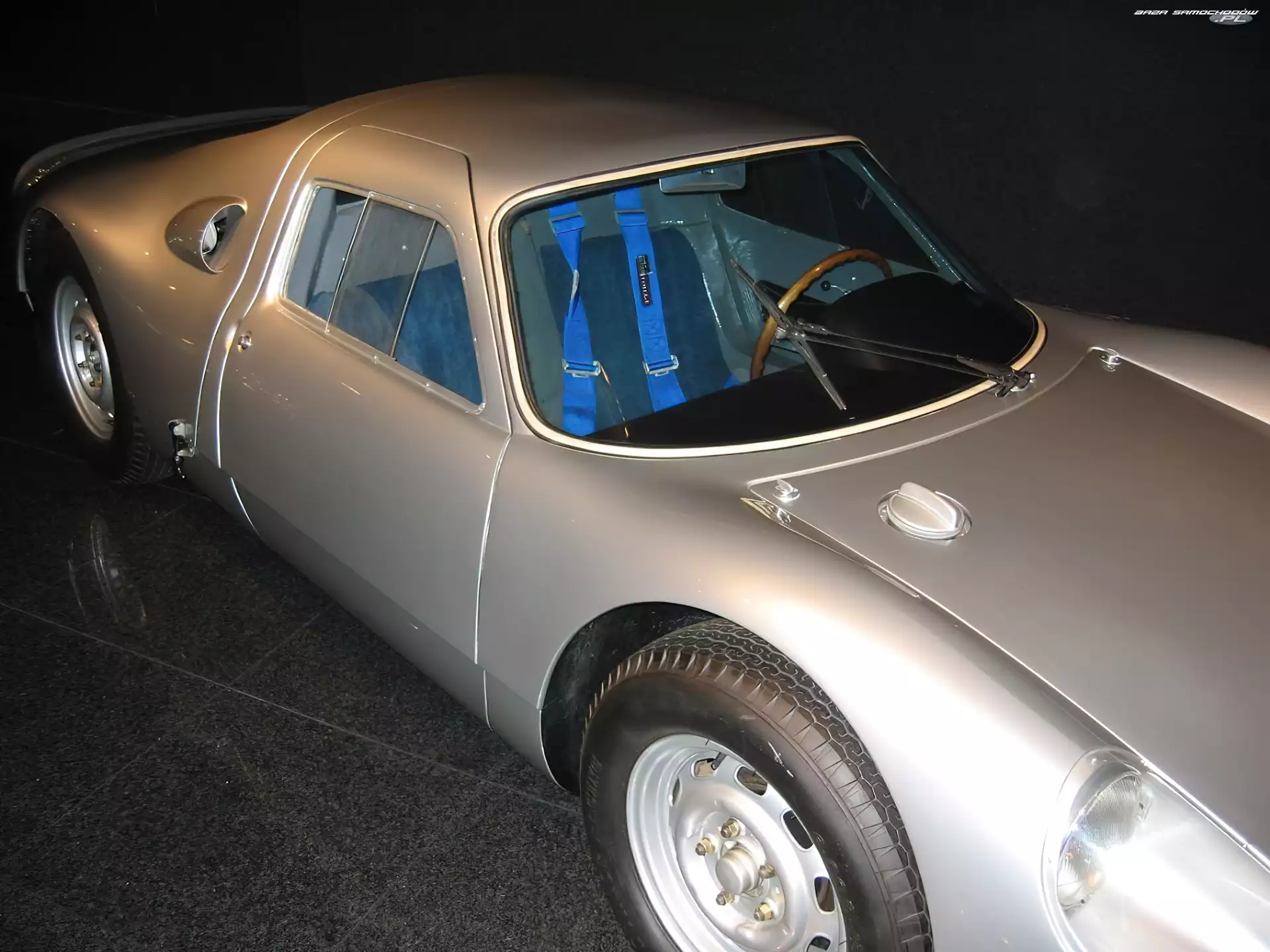 sportowe pasy, Porsche, Samochód Rajdowy