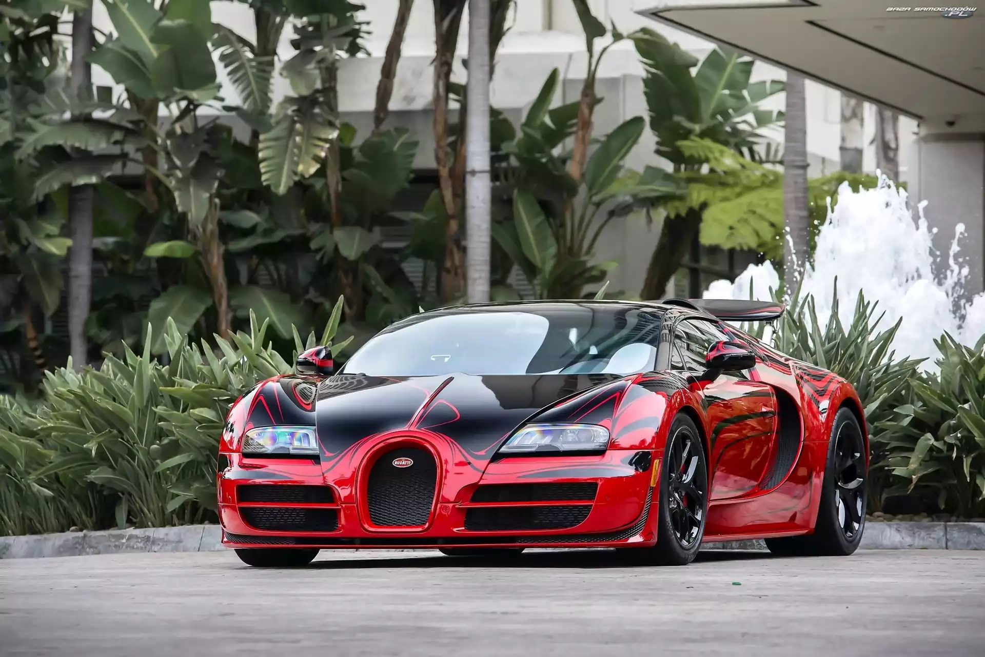 Sportowy, Bugatti Veyron Hellbug, Samochód