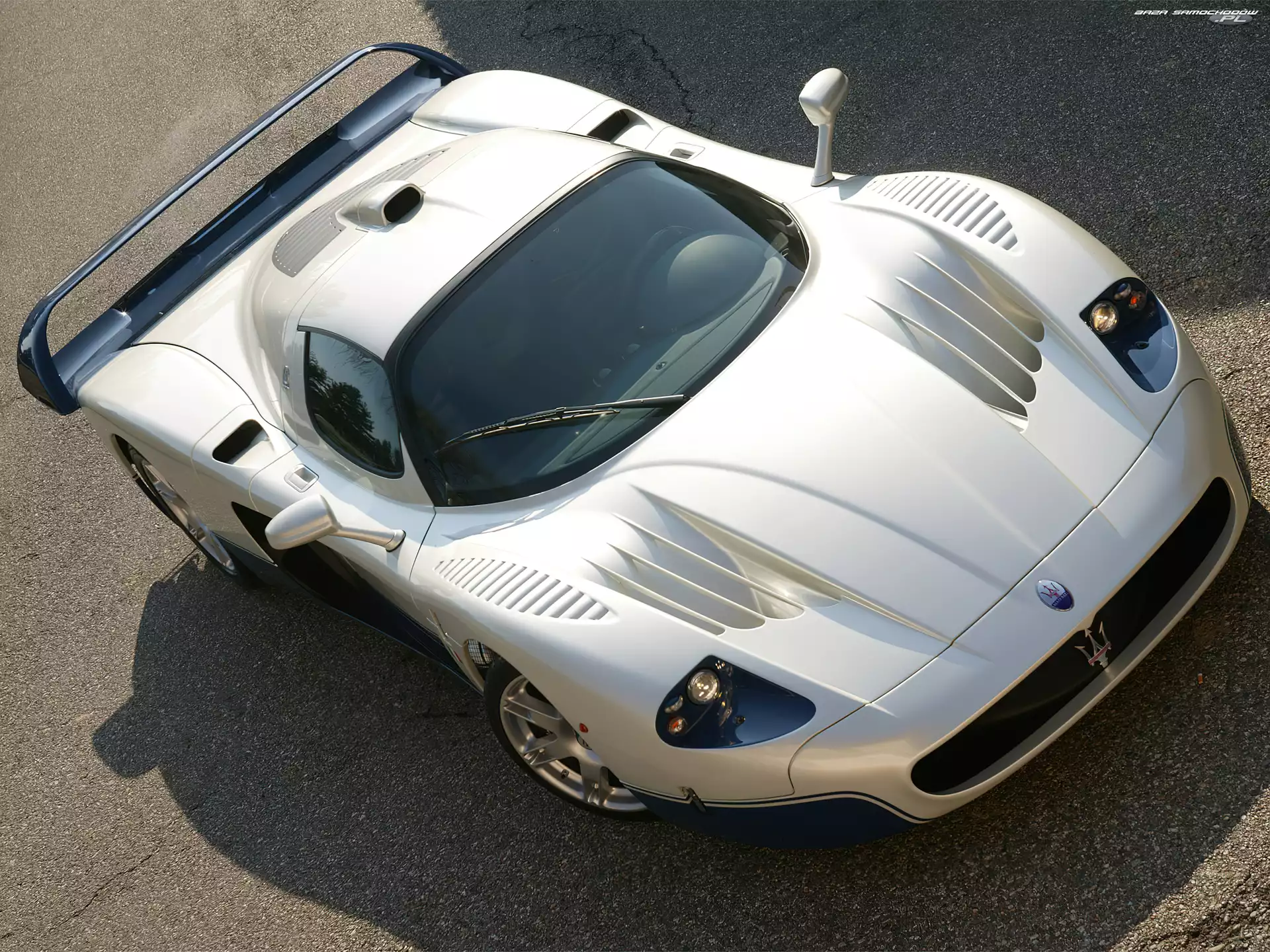 Sportowy, Białe, Maserati MC12