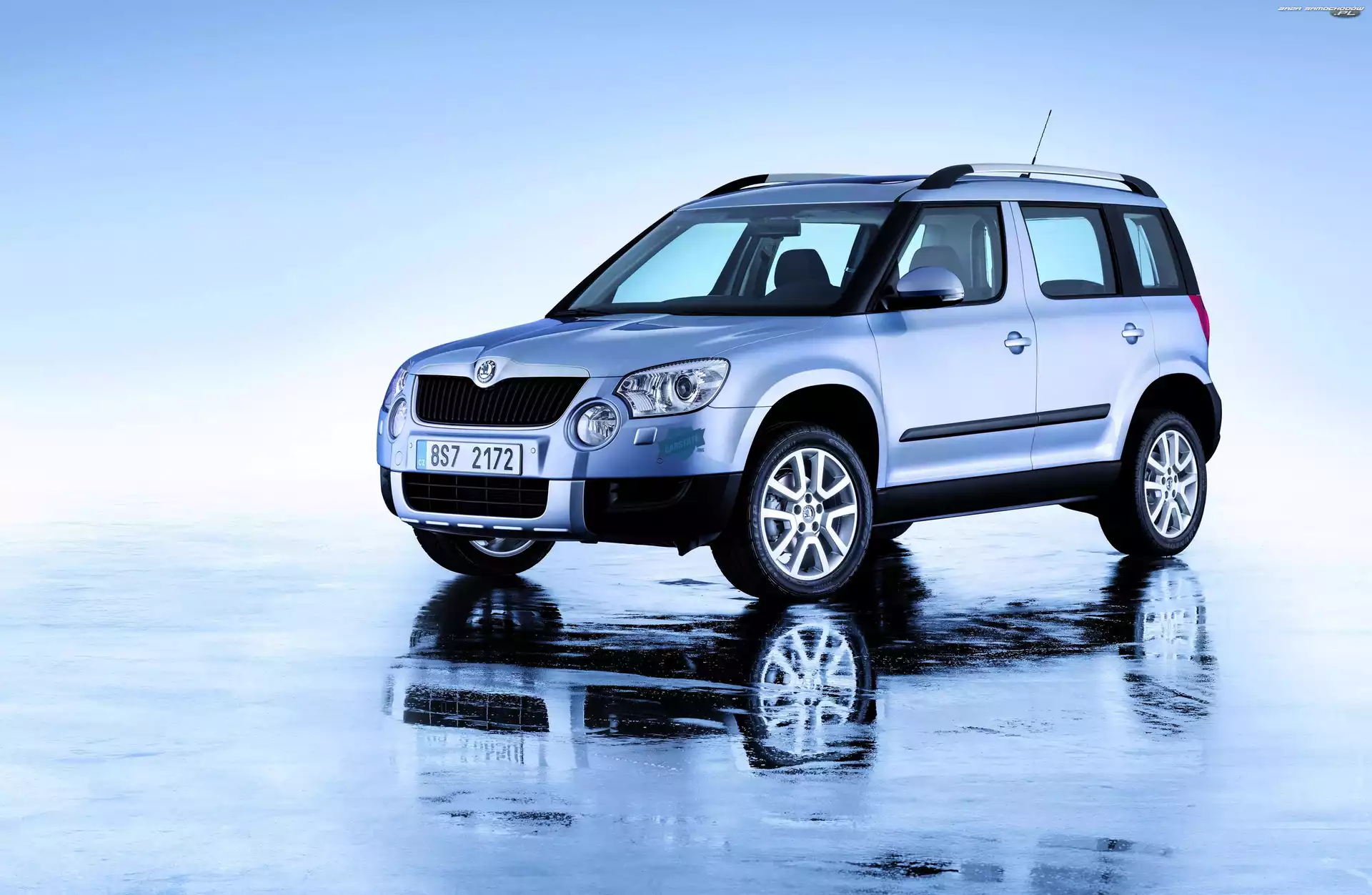 Yeti, Srebrna, Skoda