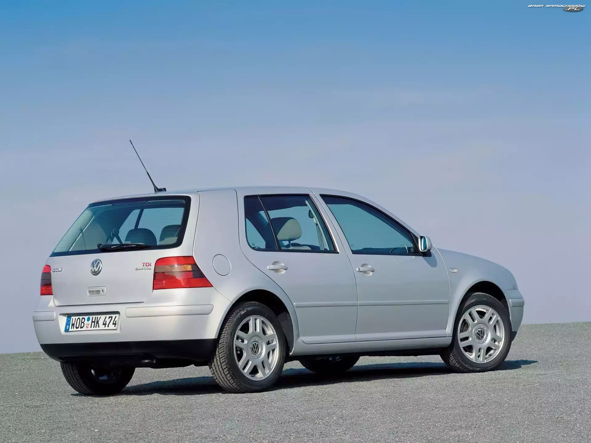 Srebrny, Golf 4, TDI