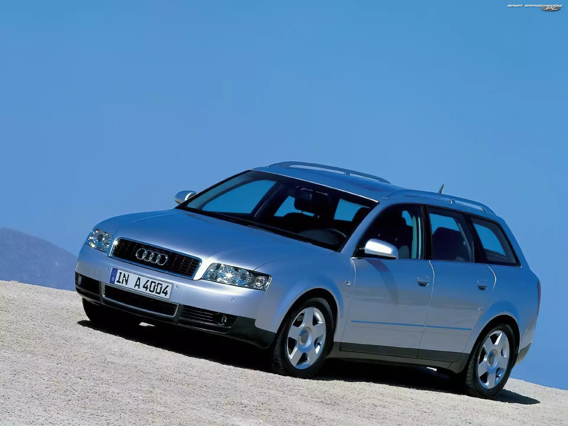 Srebrny, Audi A4, Avant