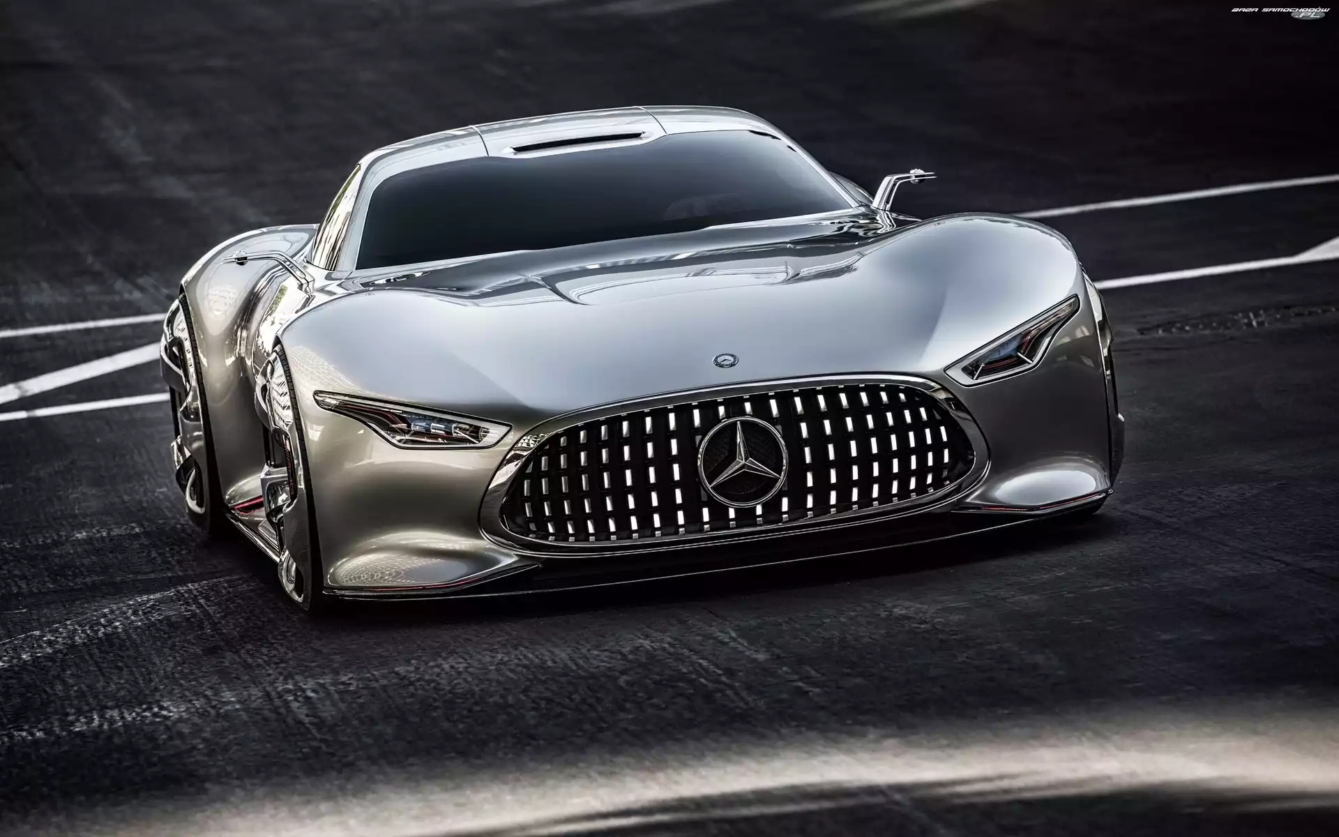 Srebrny, Mercedes AMG Vision Gran Turismo