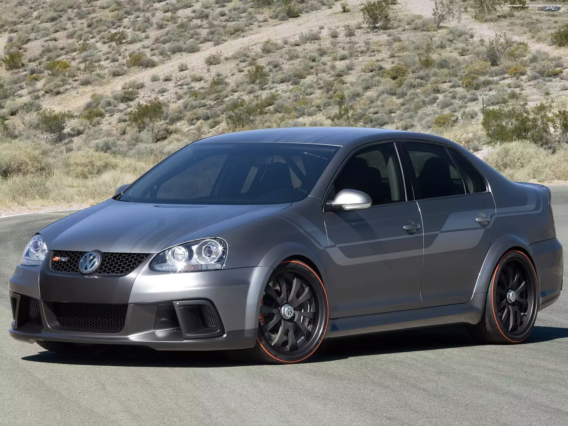 GT, A5, Srebrny, Volkswagen, Jetta