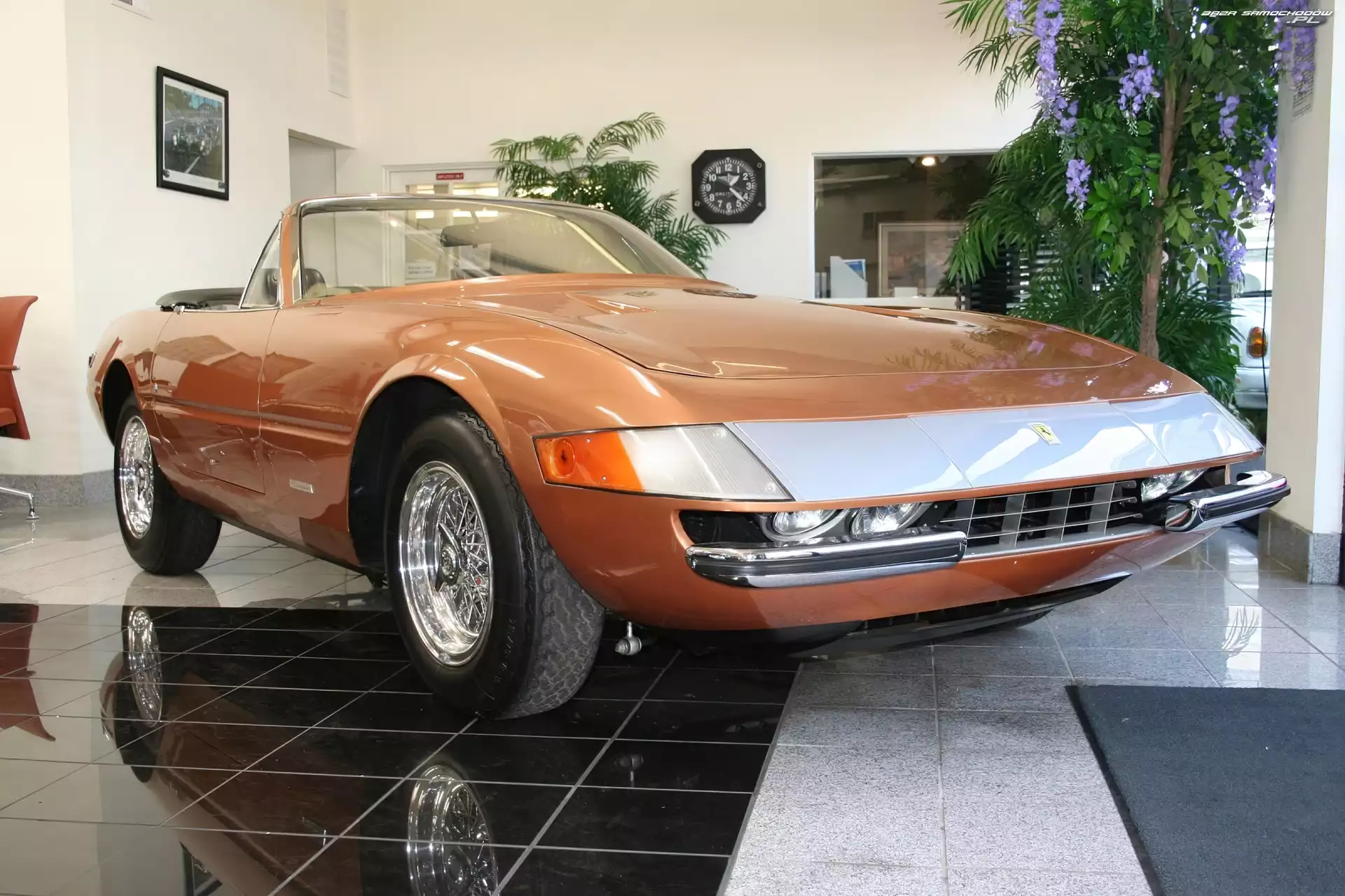 Stabilizatora, Ferrari Daytona, Łącznik