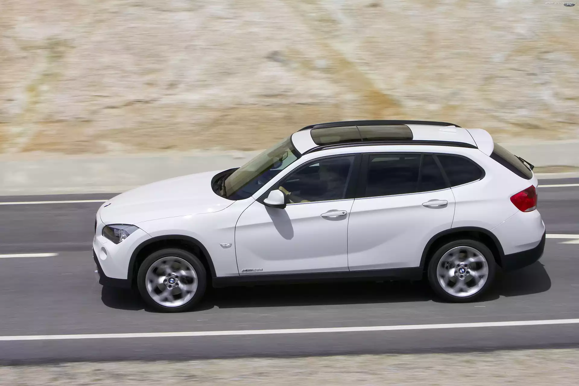Stały, 4x4, BMW X1, Napęd