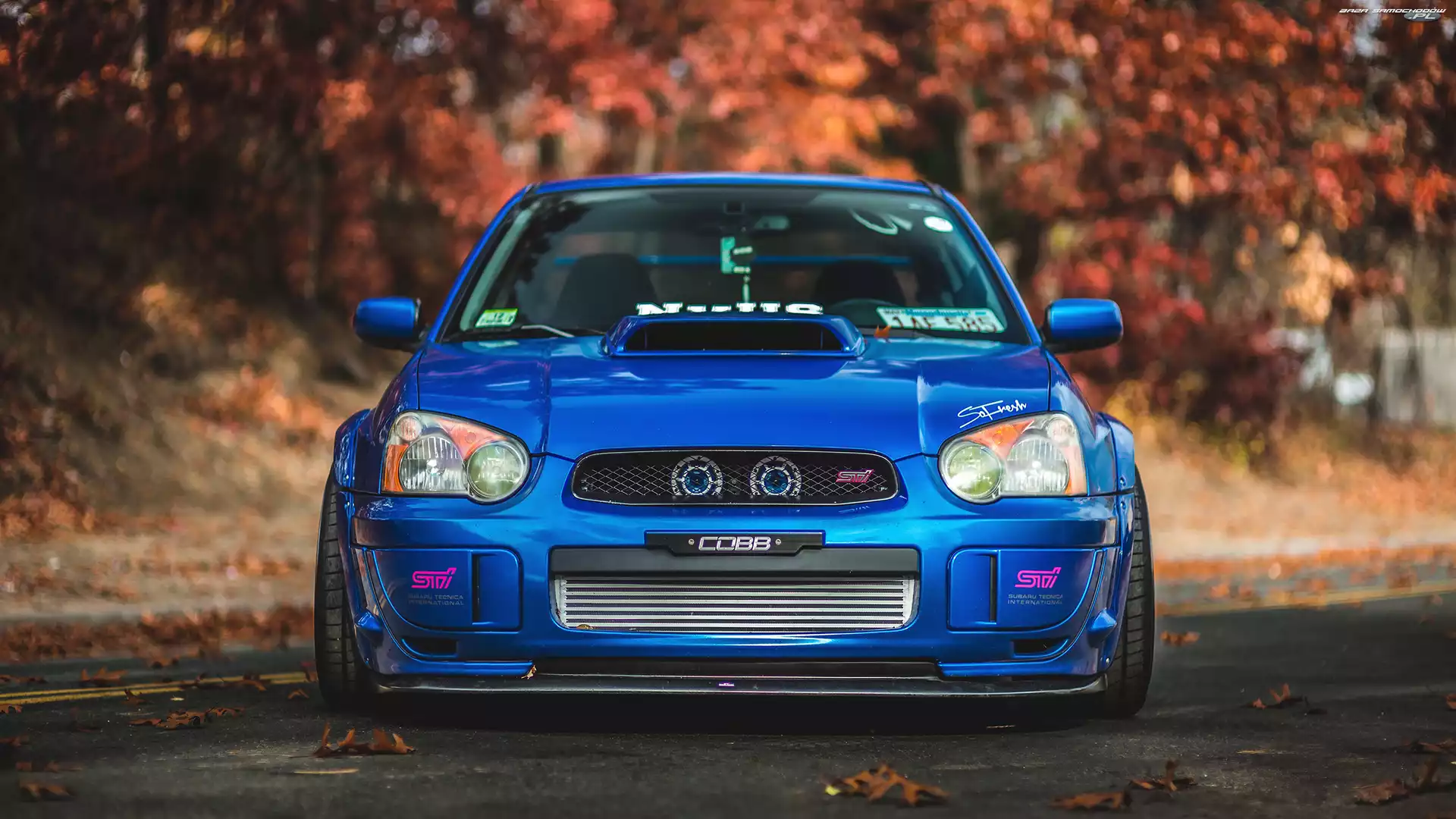 Niebieskie, Subaru Impreza STI