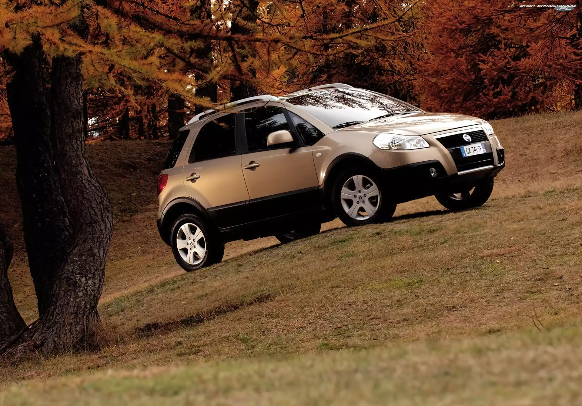 Strona, Dokładki, Prawa, Fiat Sedici