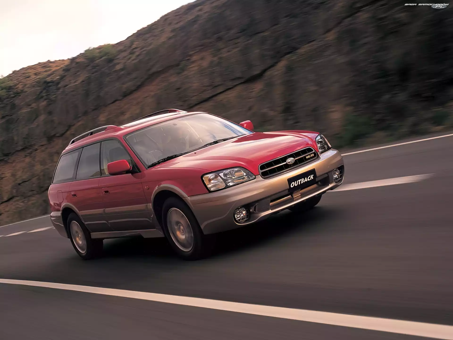 Subaru Outback, Czerwone