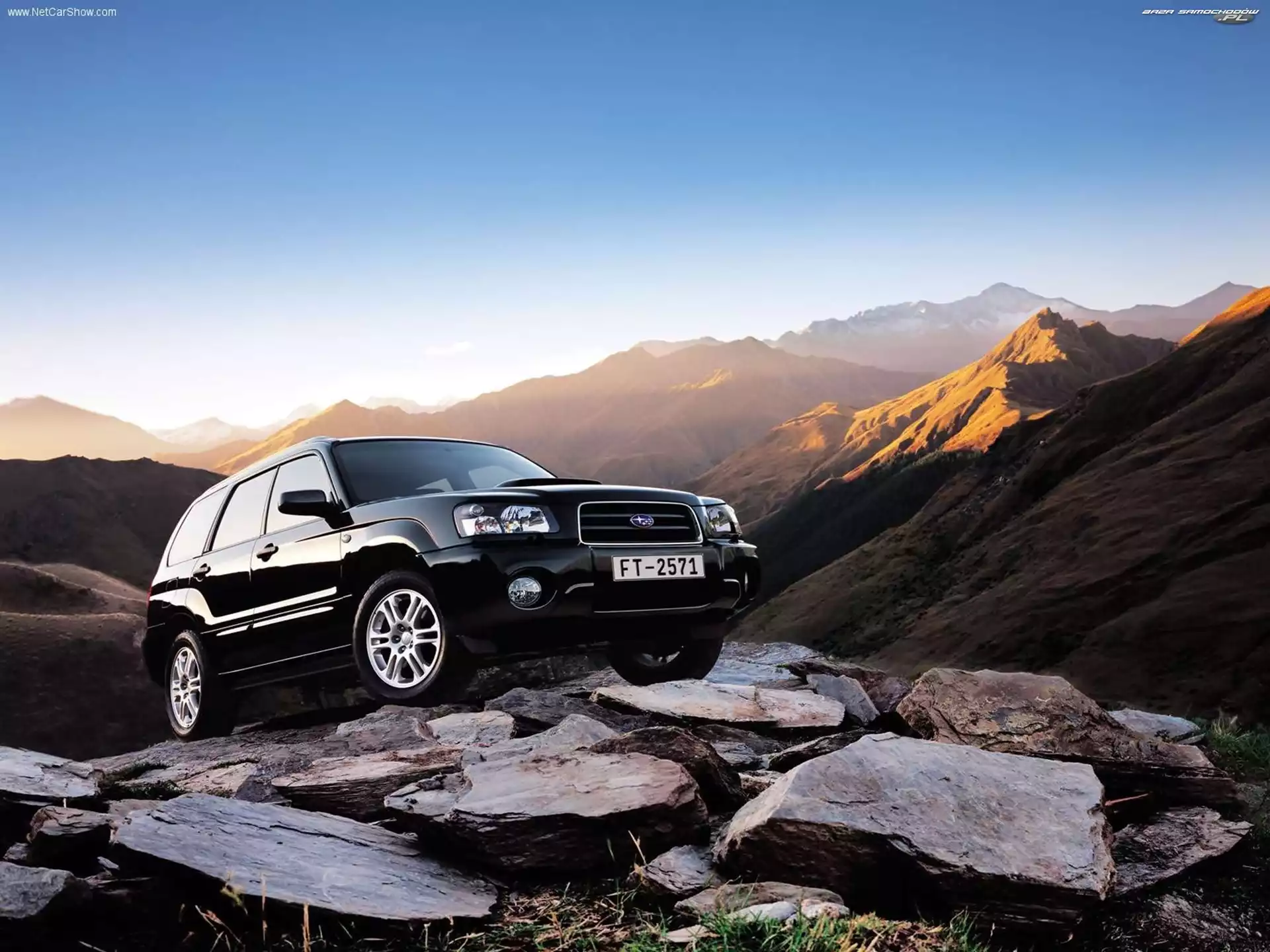 Skały, Subaru, Forester