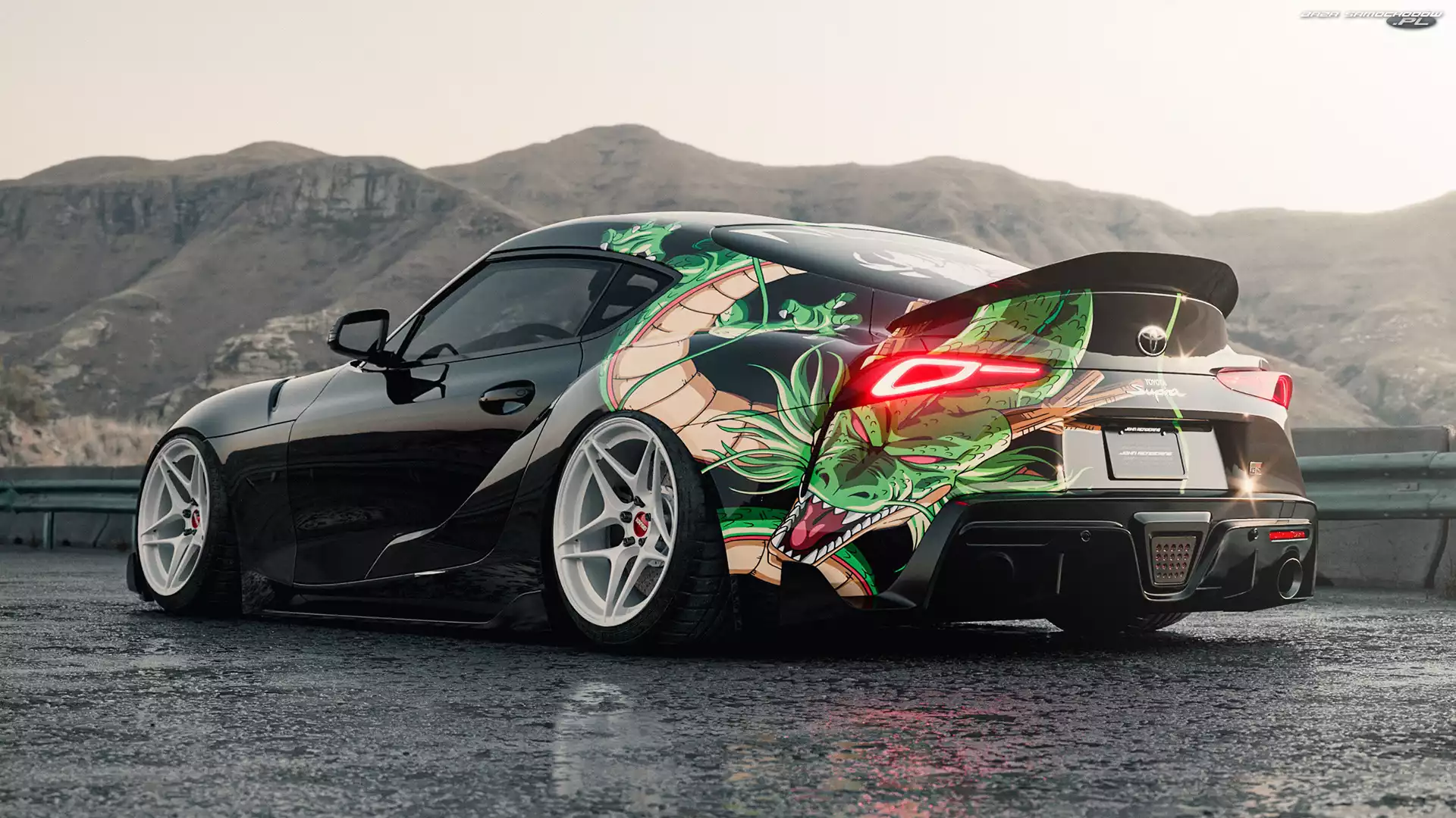 Smok, Czarna, Toyota Supra