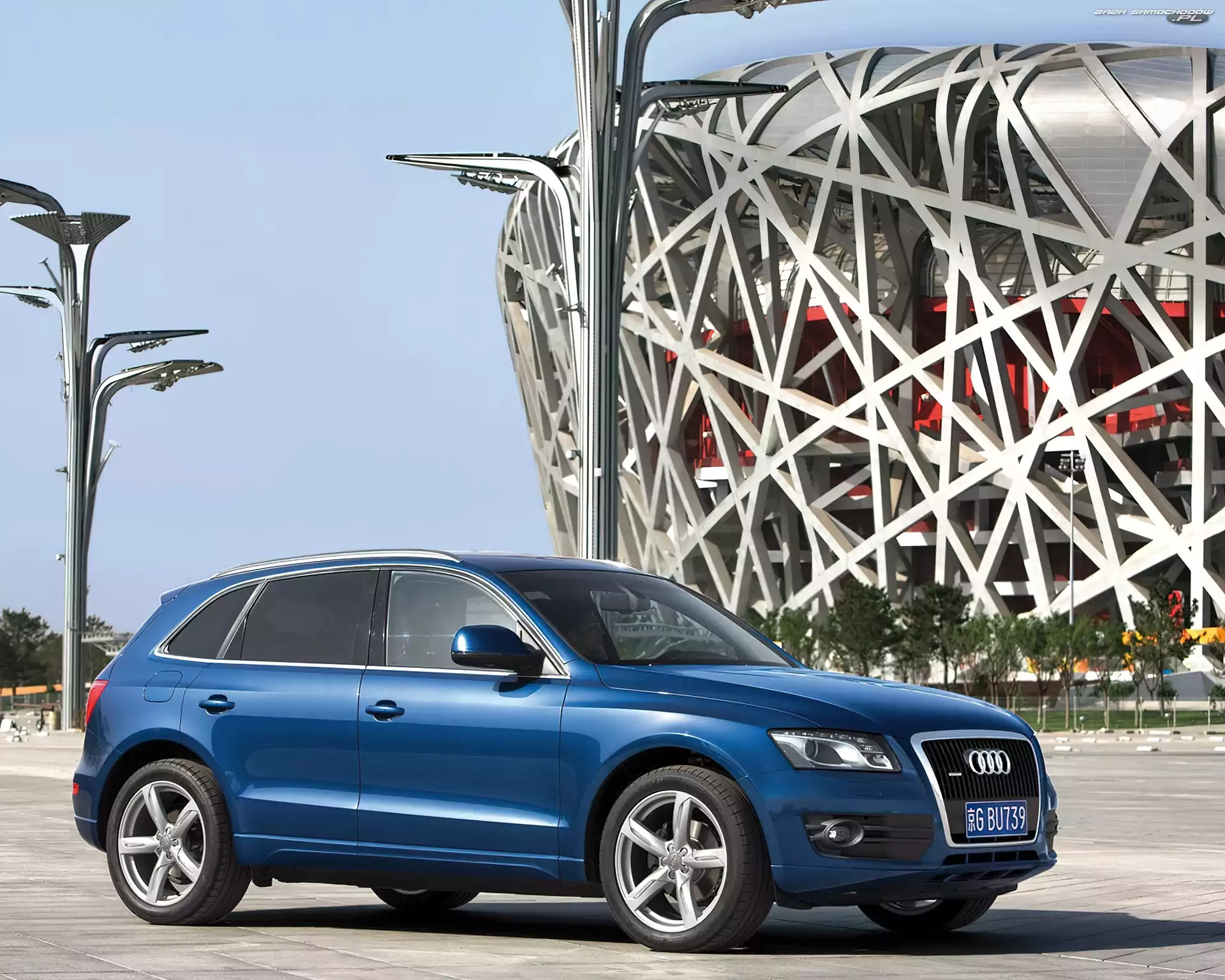 SUV, Niebieskie, Audi Q5