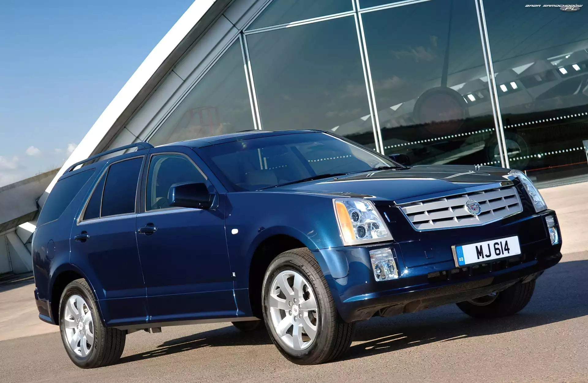 SUV, Niebieski, Cadillac SRX