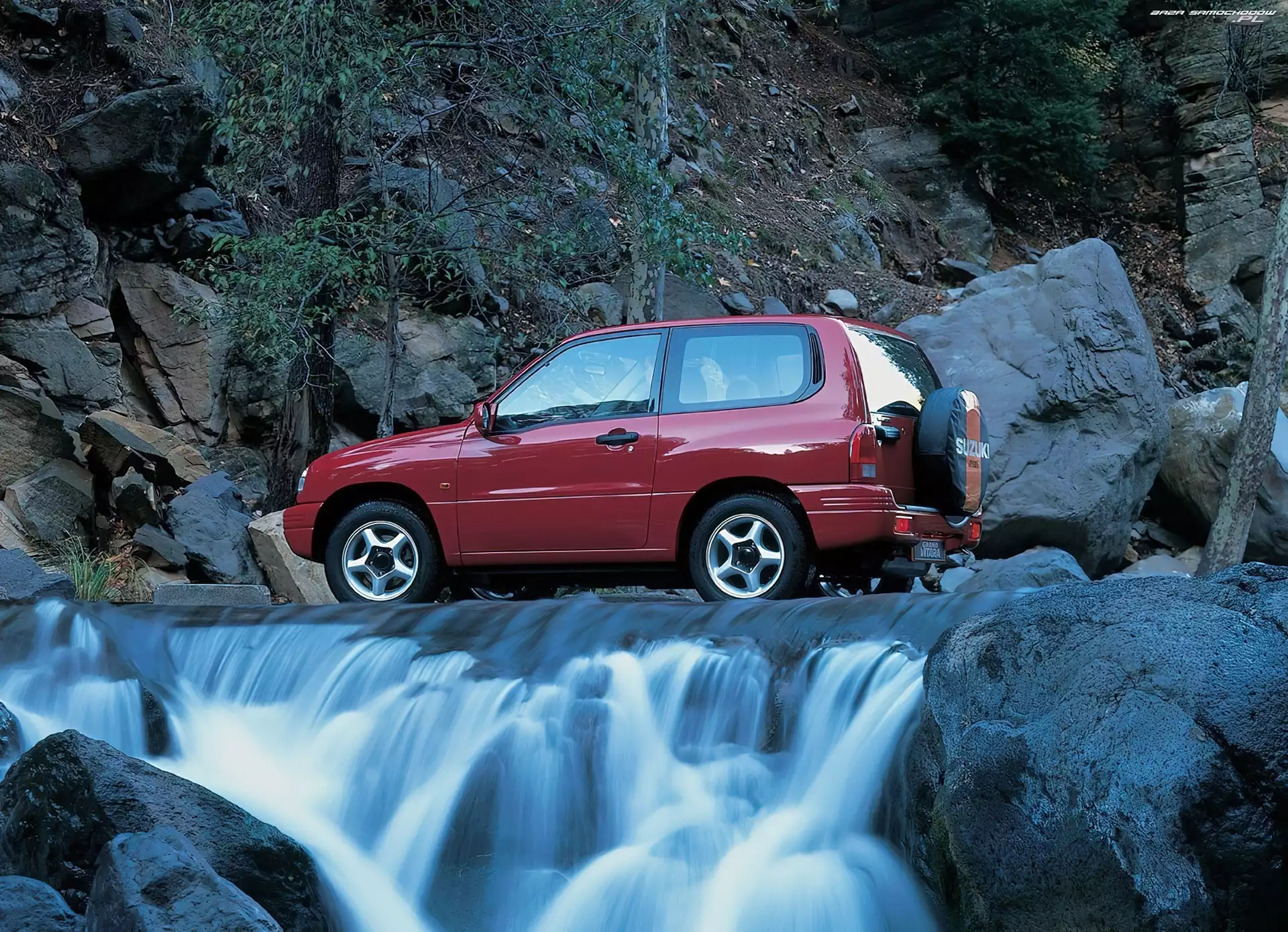 Wodospad, Suzuki Grand Vitara