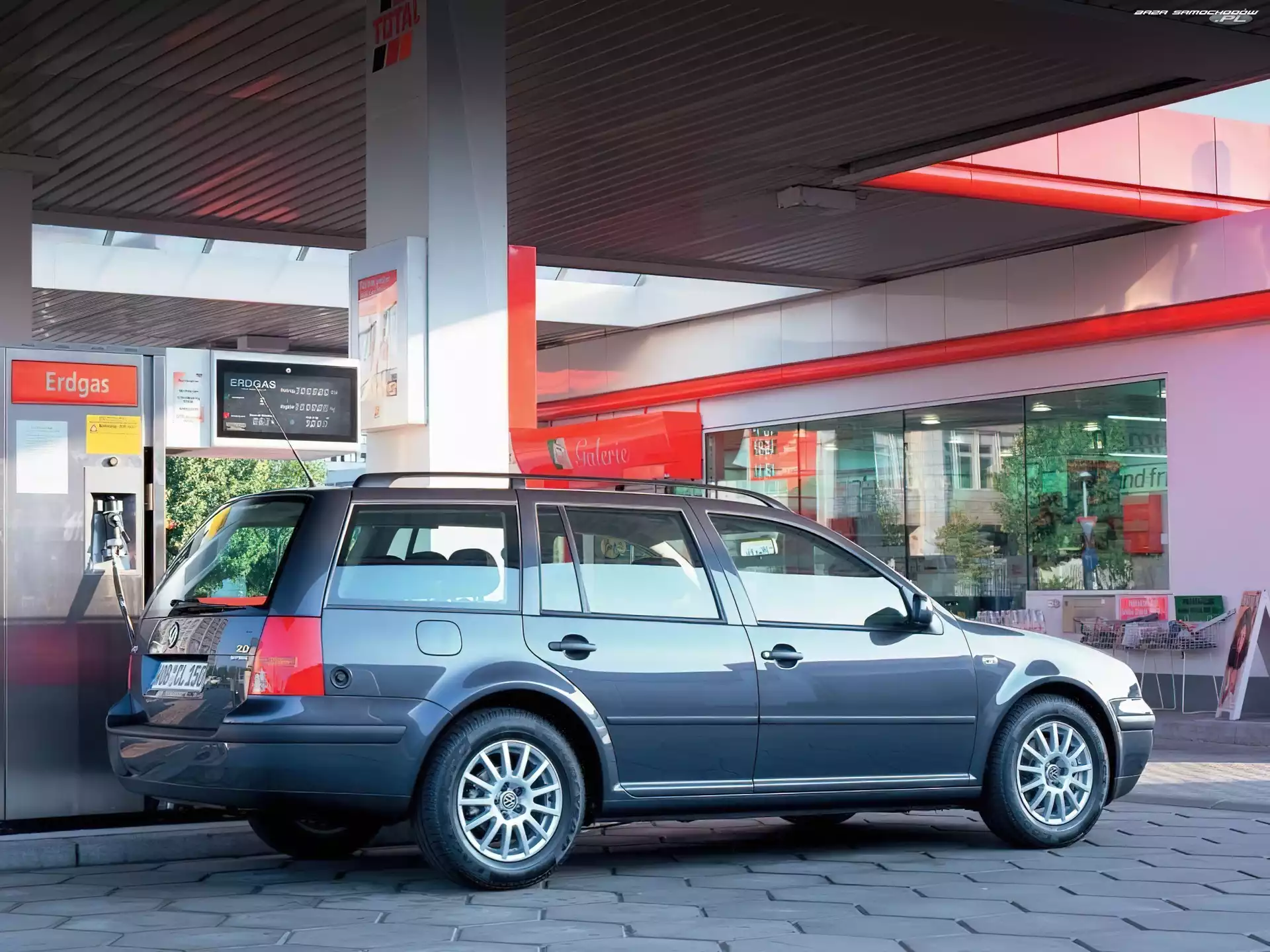 Szary metalik, Volkswagen Golf 4, Kombi