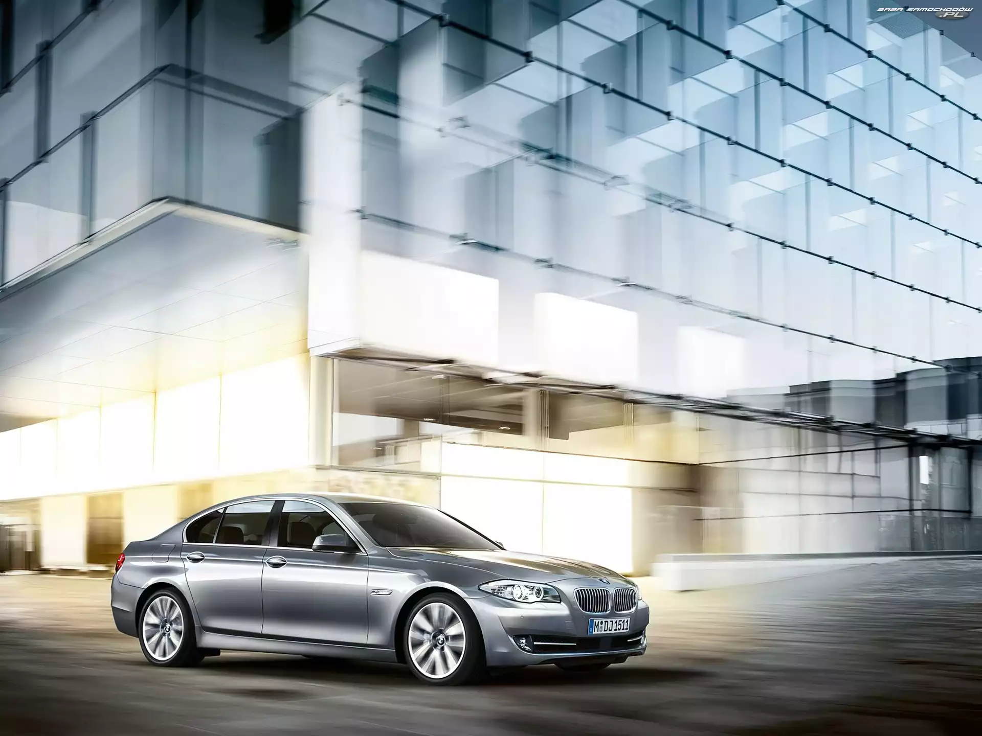 Szkło, BMW seria 5 F10, Szyby