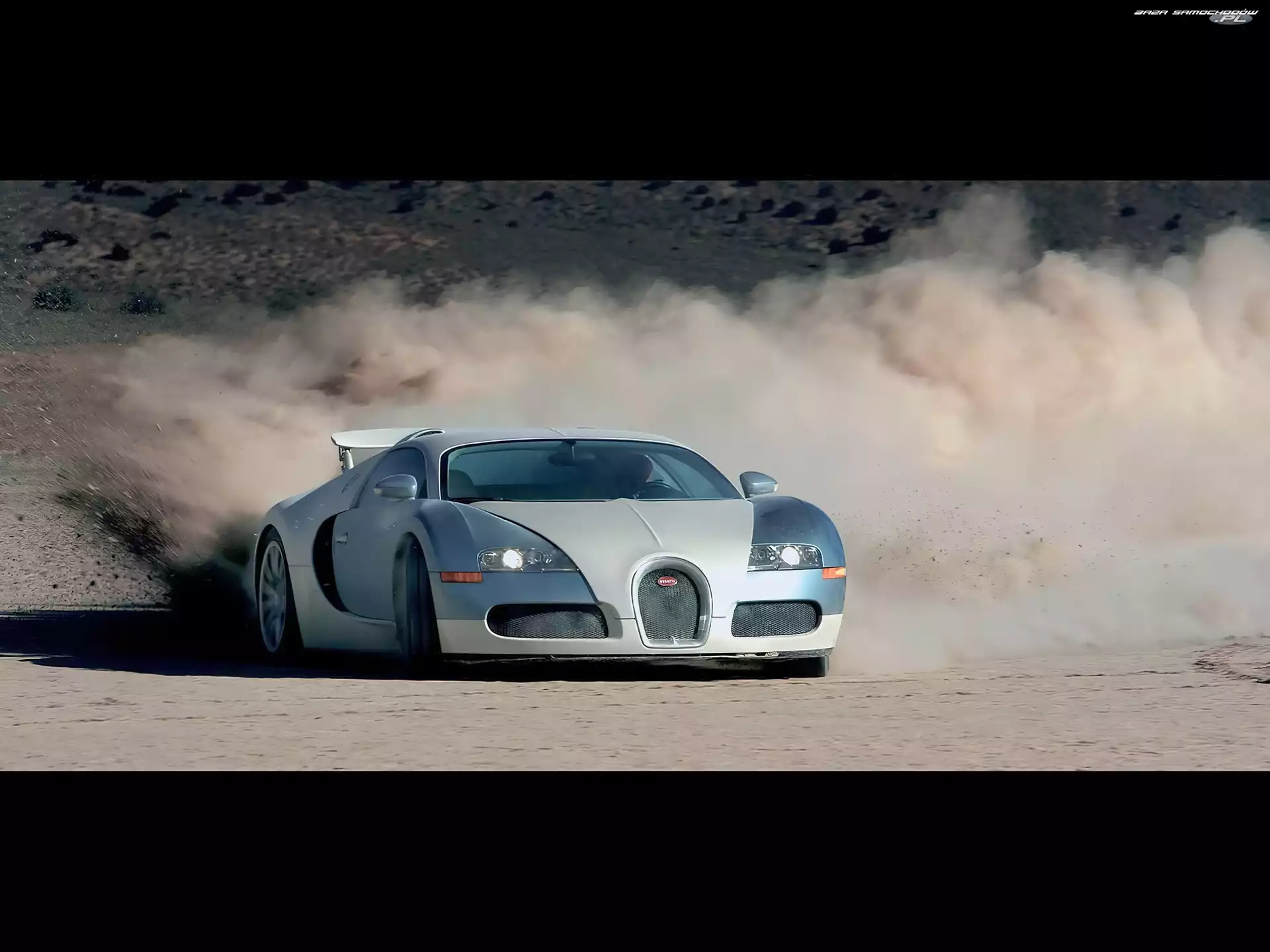 Szuter, Bugatti Veyron, Zakręt
