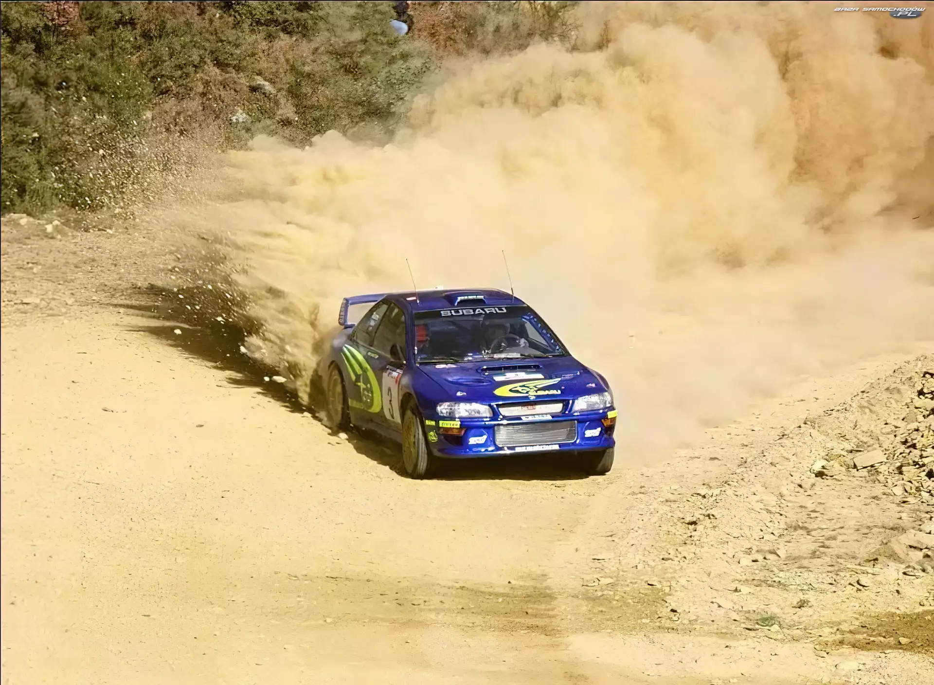 Szutrowy, Subaru Impreza, Rajd