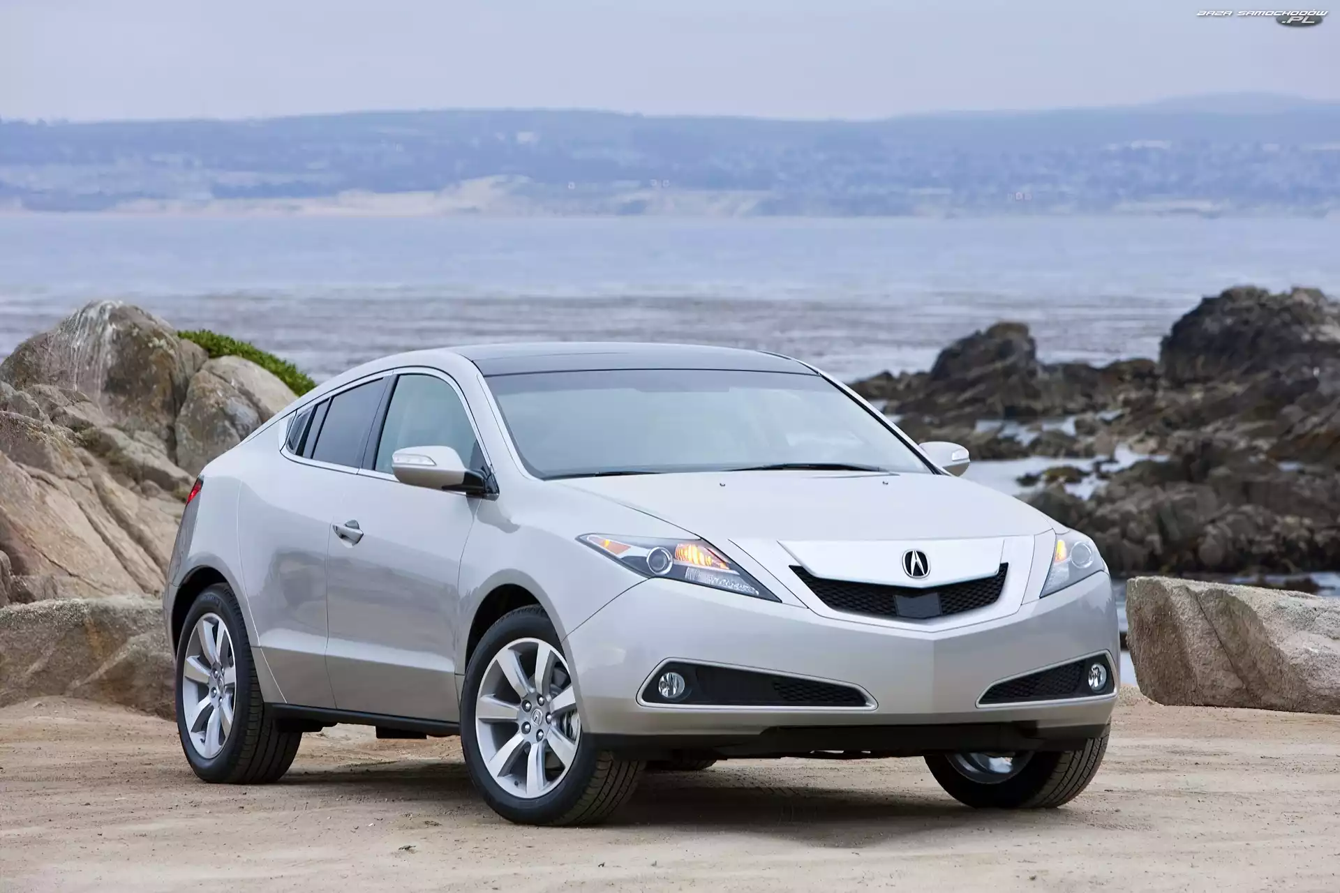 Szyba, Skały, Acura ZDX, Przód