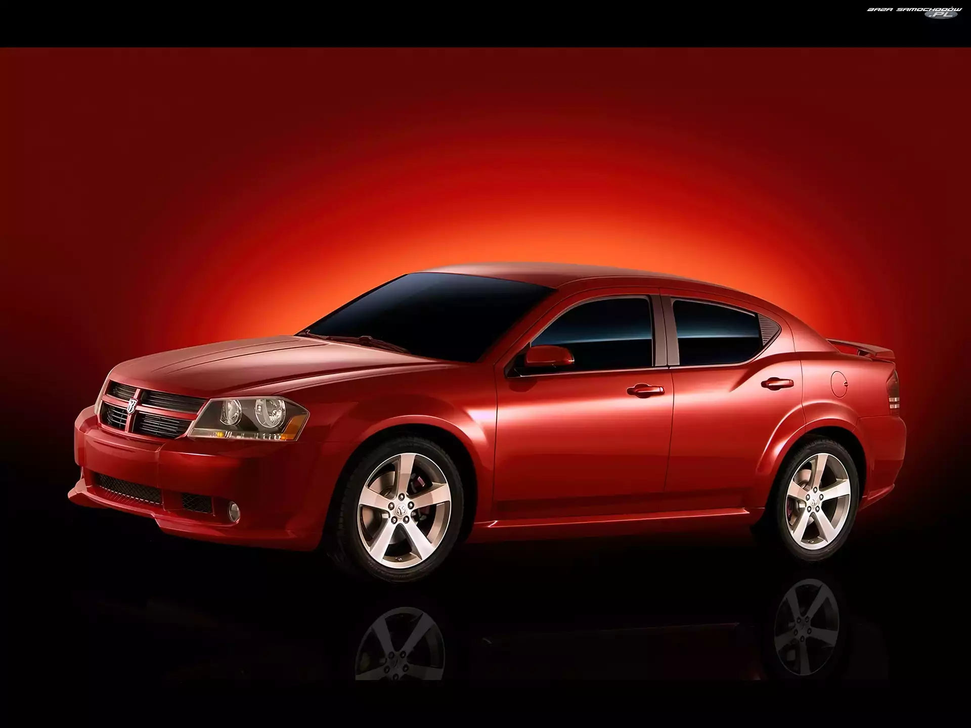 Szyby, Dodge Avenger, Ciemne