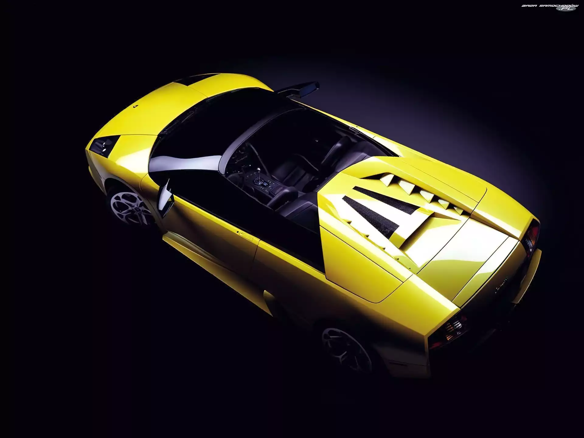 Szyby, Lamborghini Murcielago, Ciemne