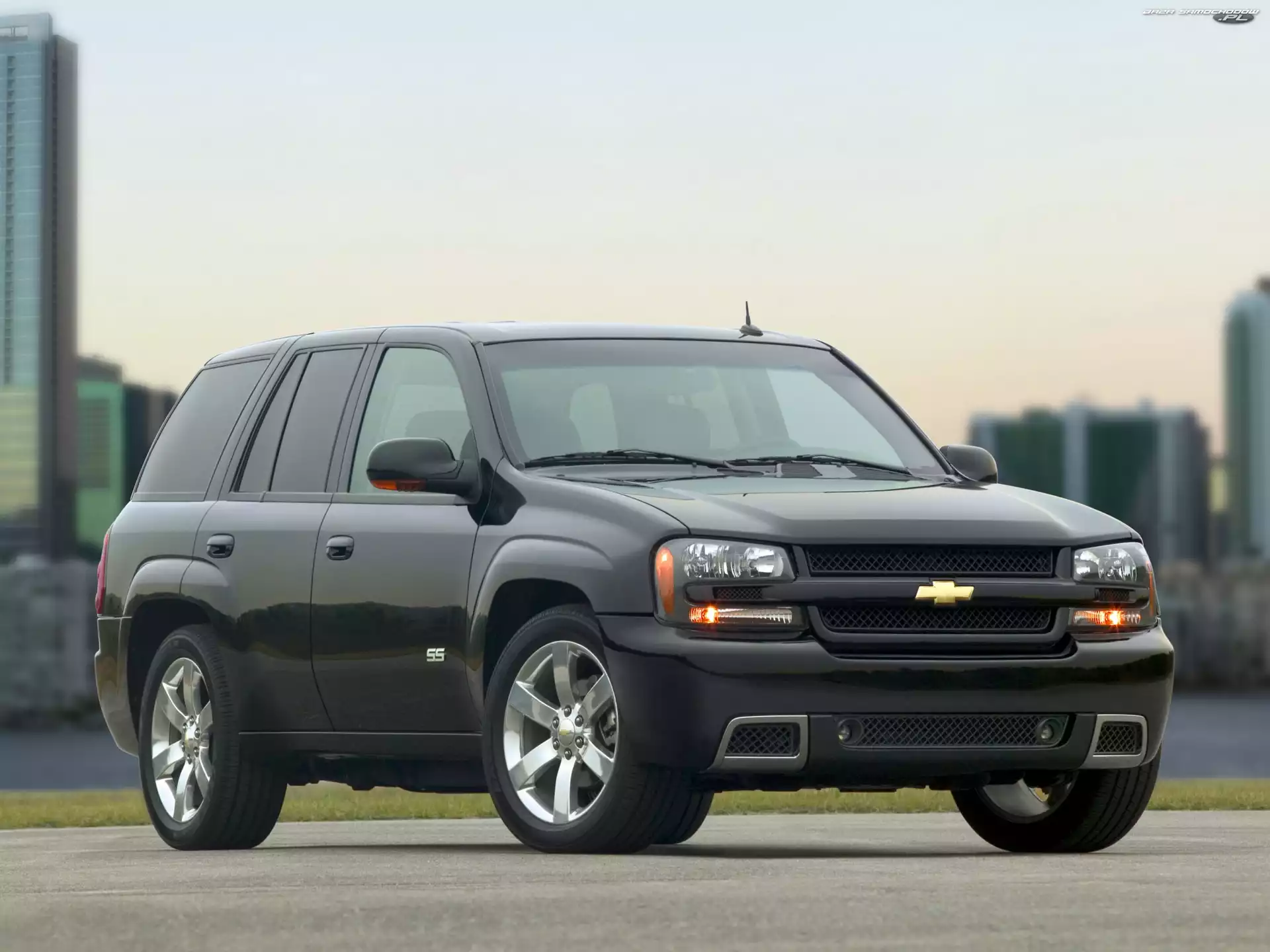 Szyby, Chevrolet Trialblazer, Przyciemnione