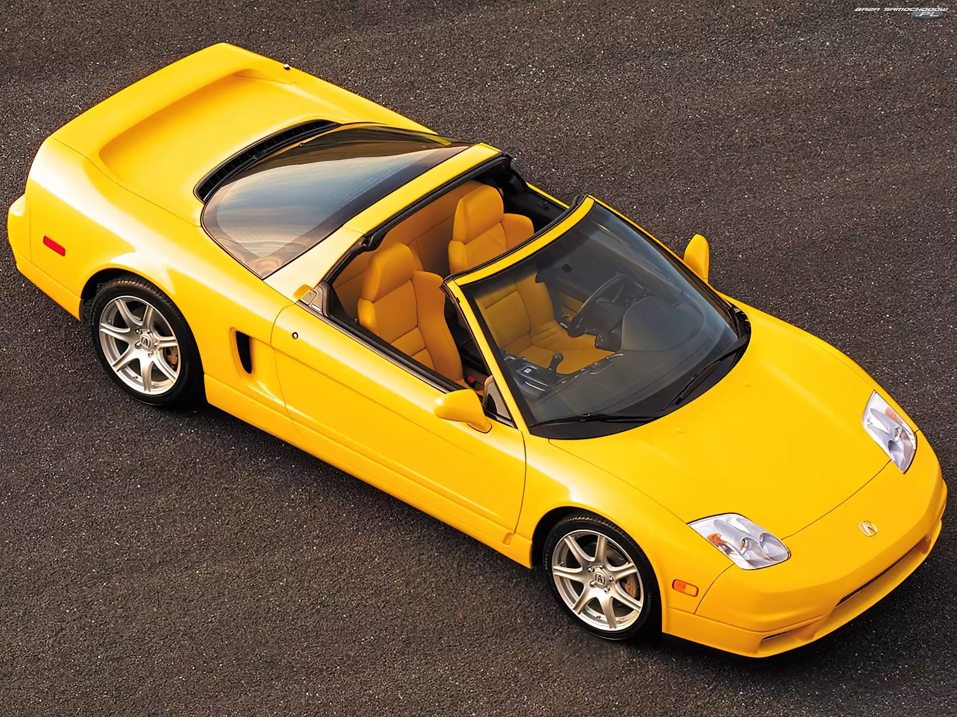 Acura NSX, Targa, Dach, Otwierany