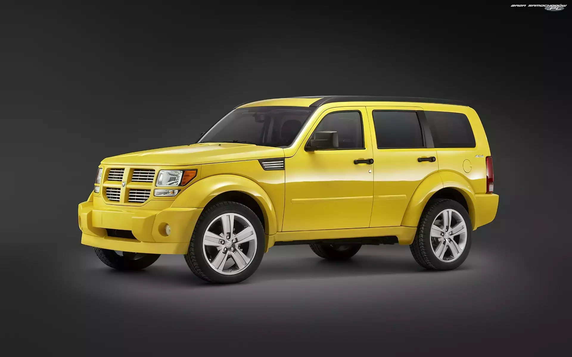 Terenowy, Żółty, Dodge Nitro