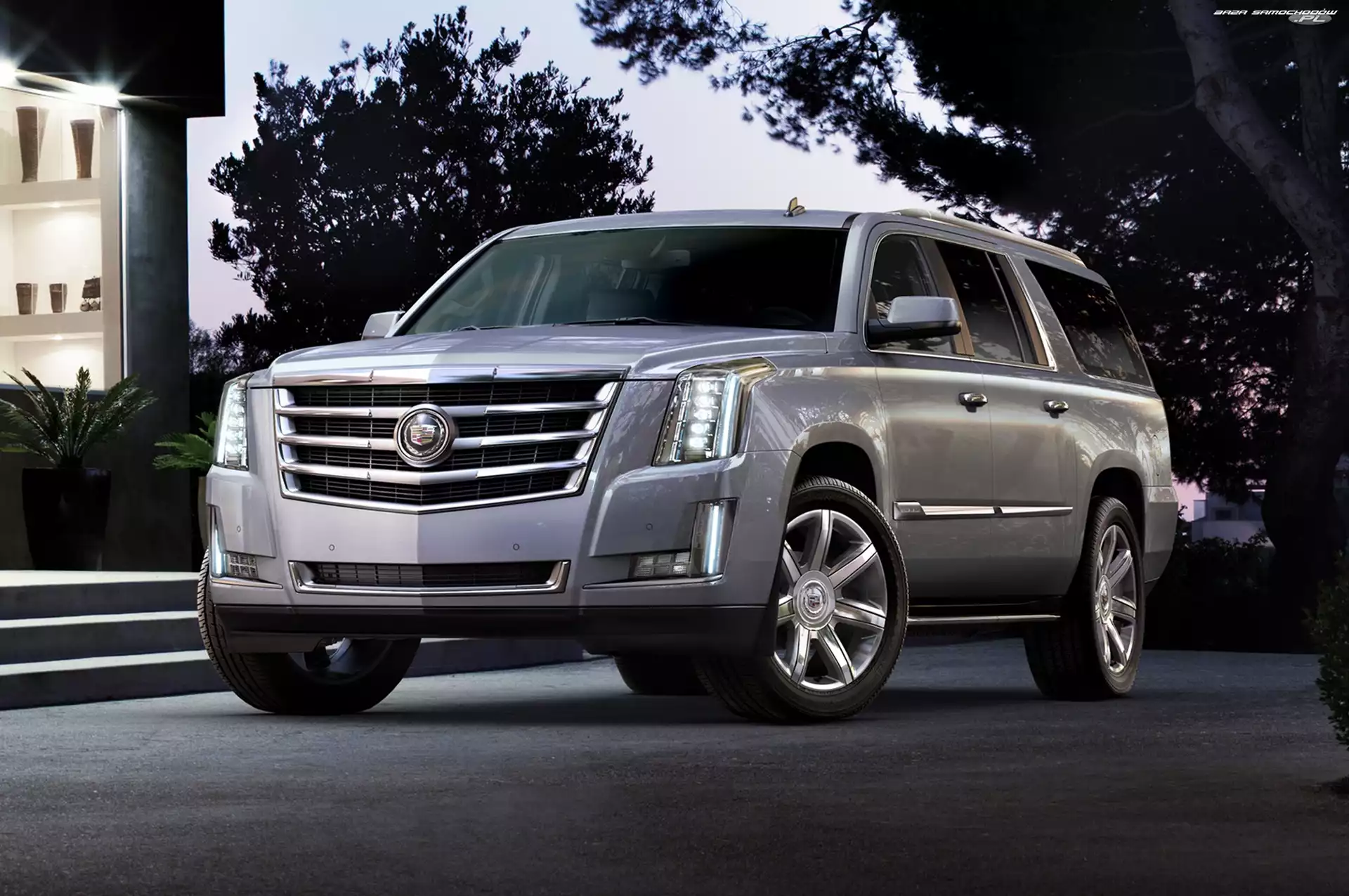 Terenowy, Escalade, SUV, Cadillac
