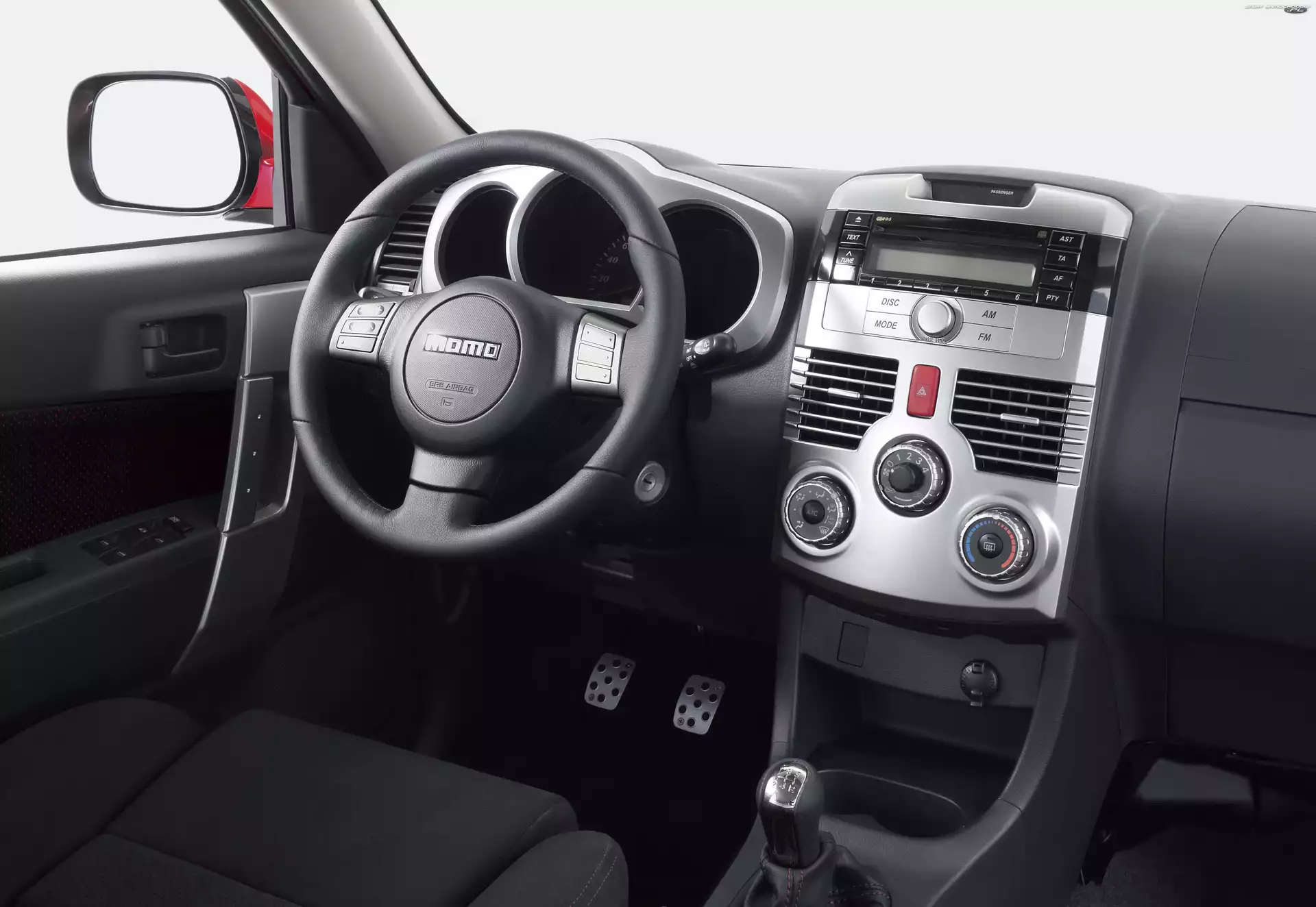 Daihatsu Terios, Wnętrze