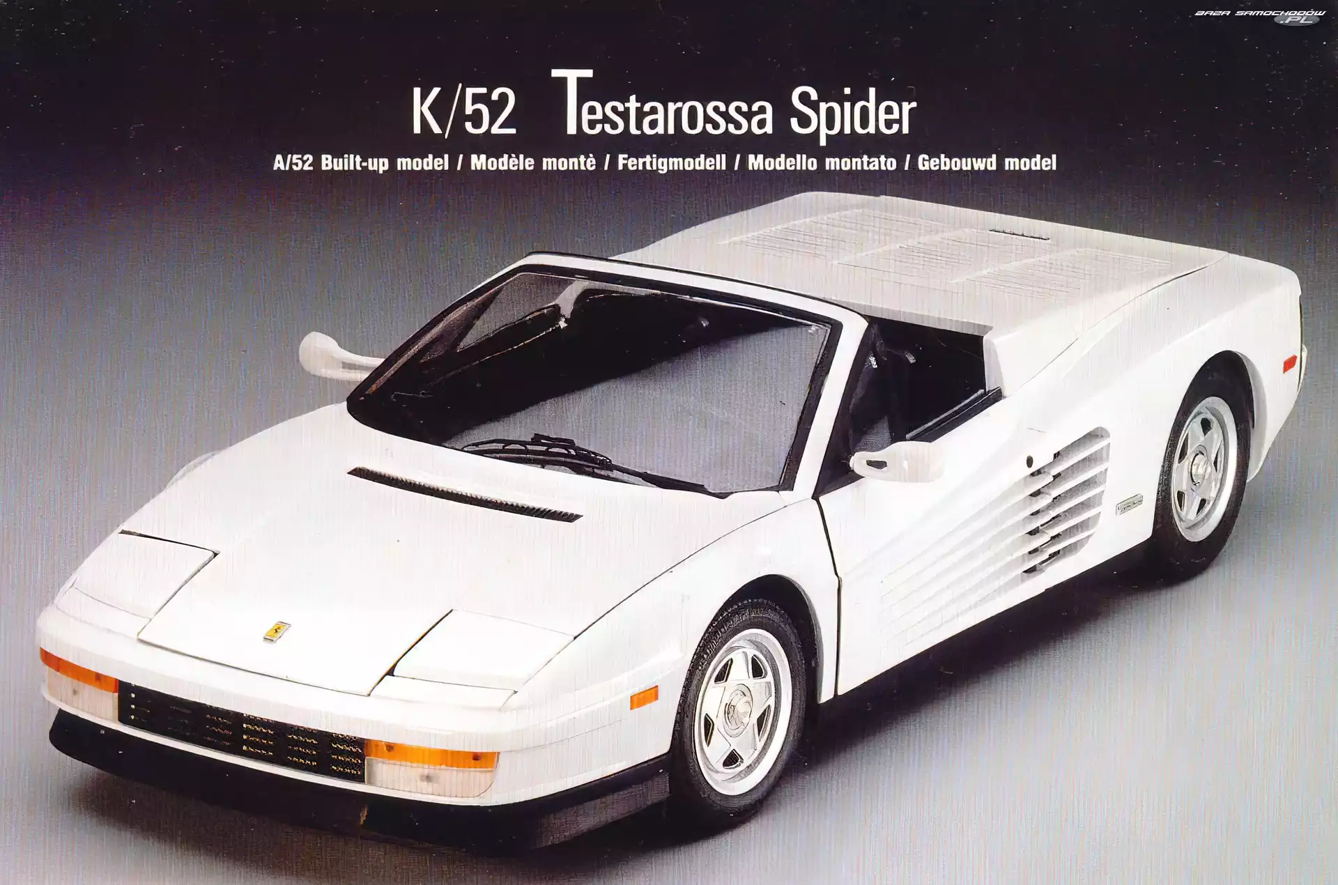Prospekt, Ferrari Testarossa