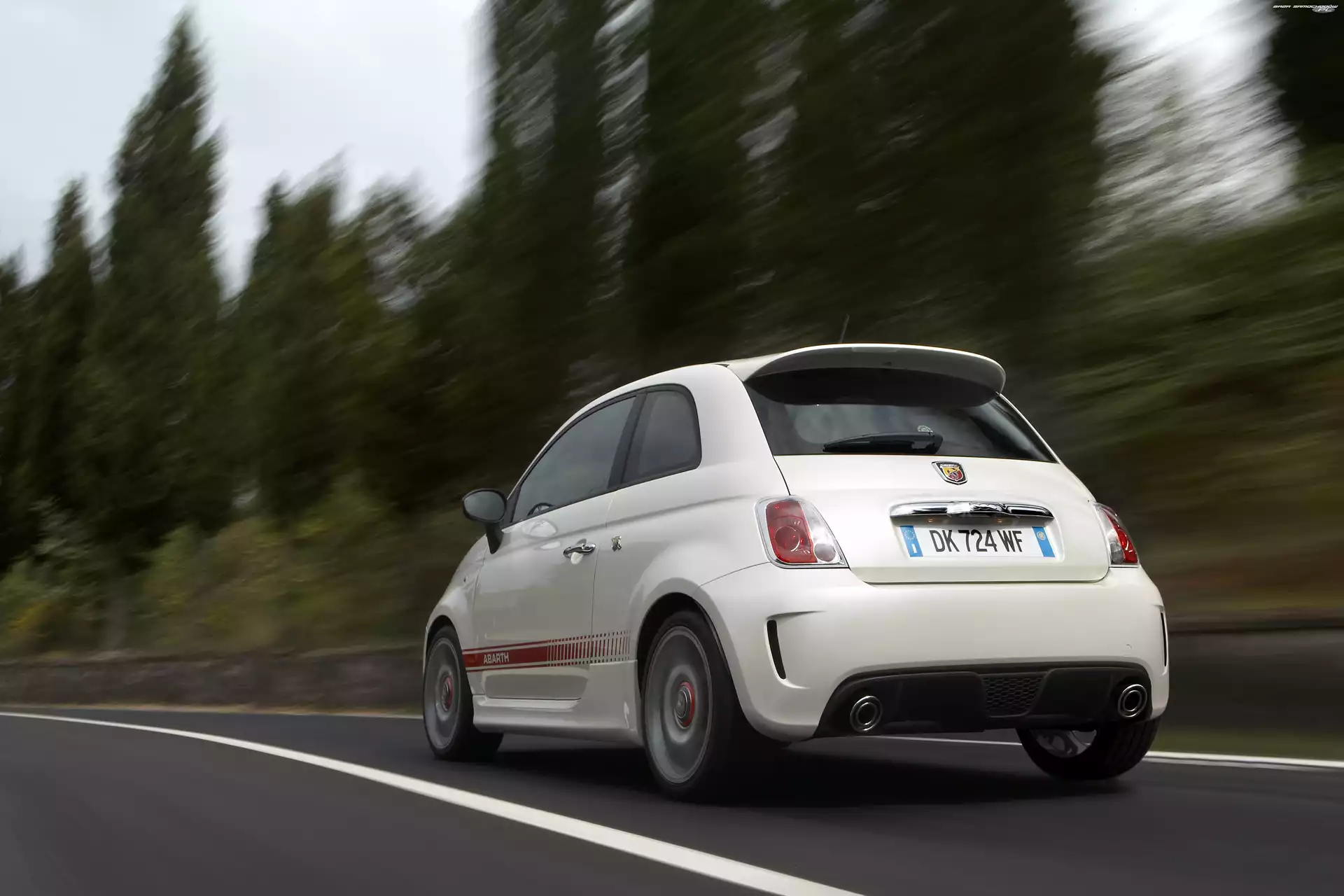 Testowa, Jazda, 500, Abarth, Trasa