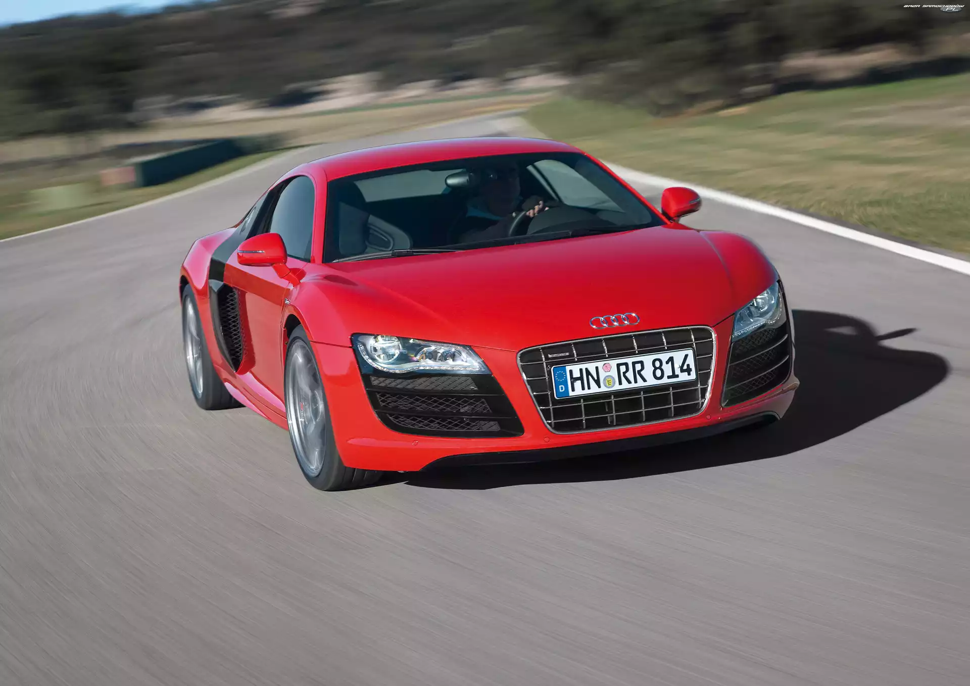 Testowa, Audi R8, Jazda