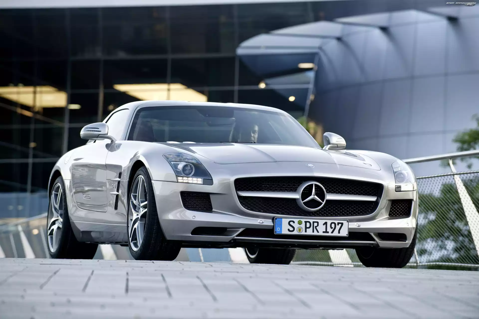 Testowa, Mercedes Benz SLS, Jazda