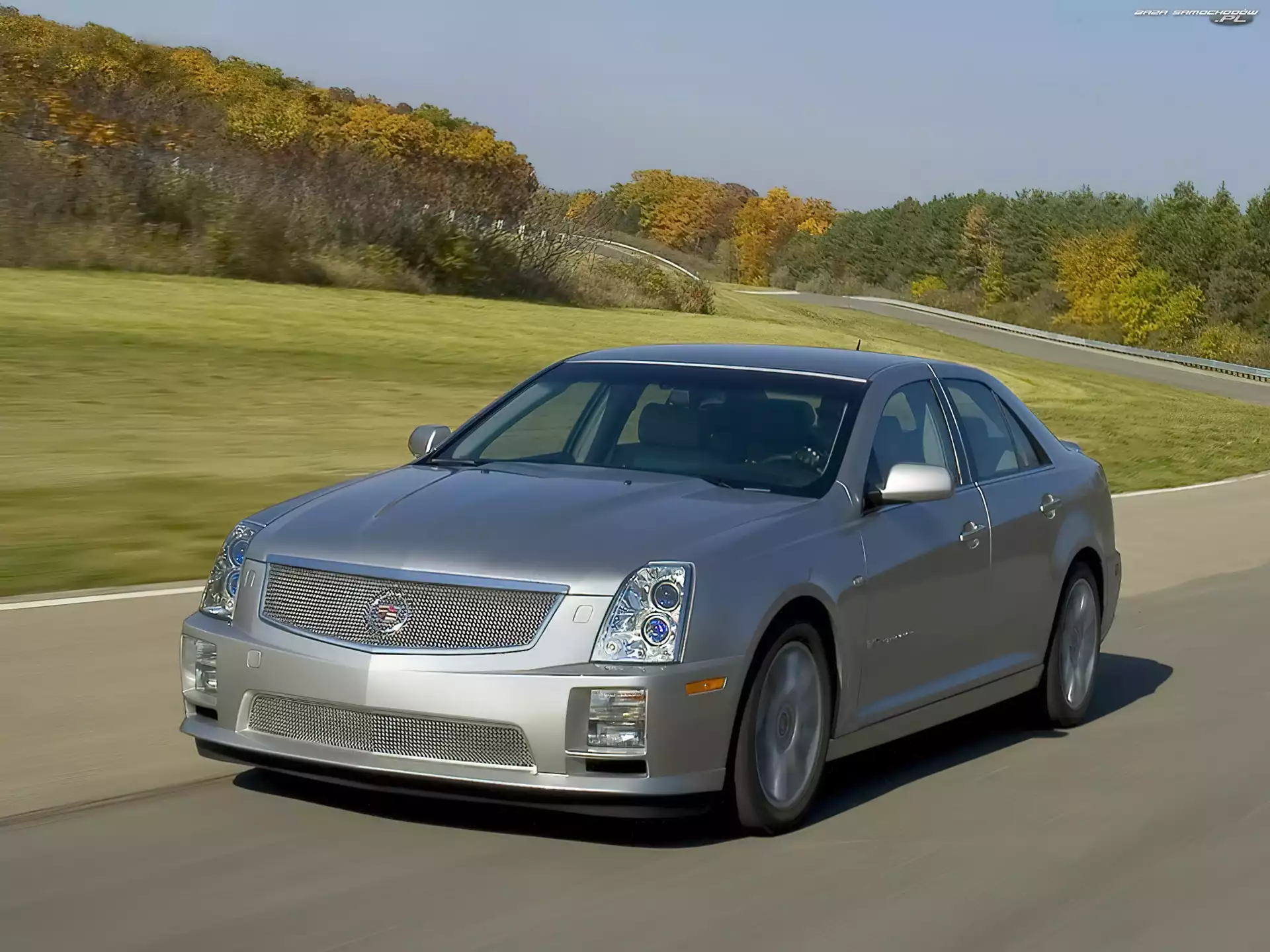 Testowa, Cadillac STS, Jazda