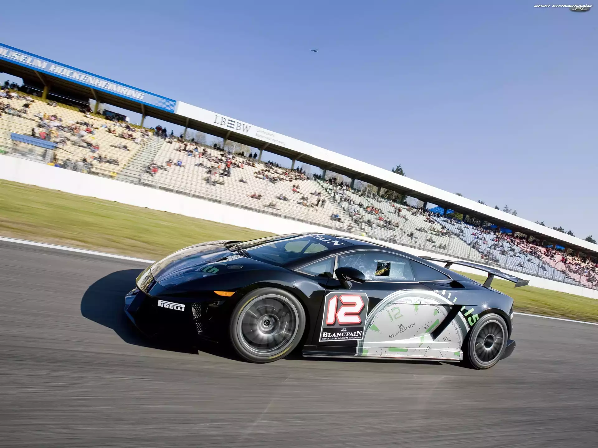 Testowy, Lamborghini Gallardo, Tor