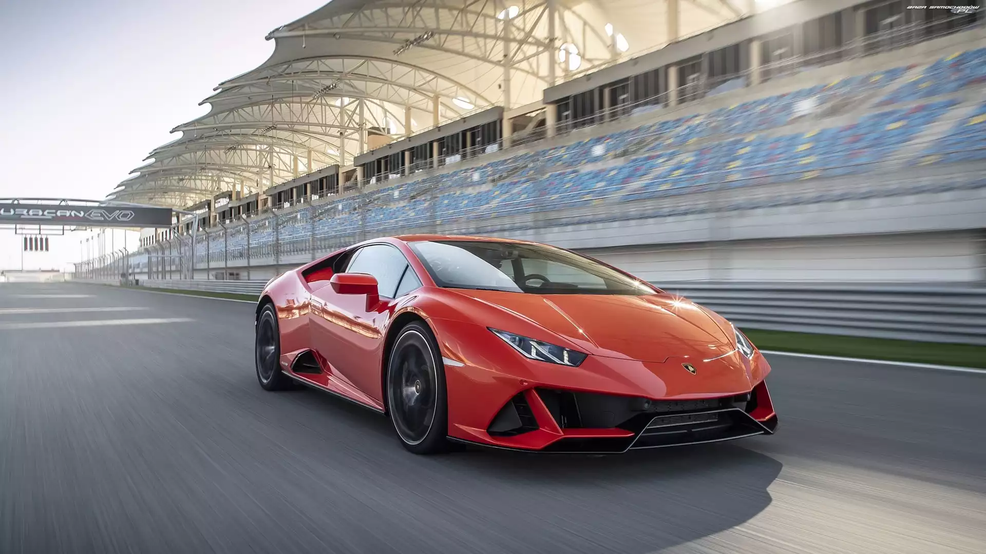 Tor, Czerwone, Lamborghini Hucaran EVO