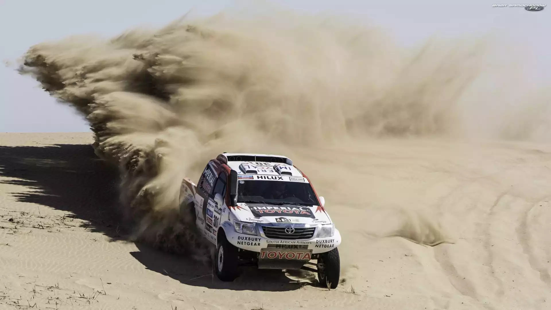 Toyota, Pustynia, Rajd Dakar, Hilux