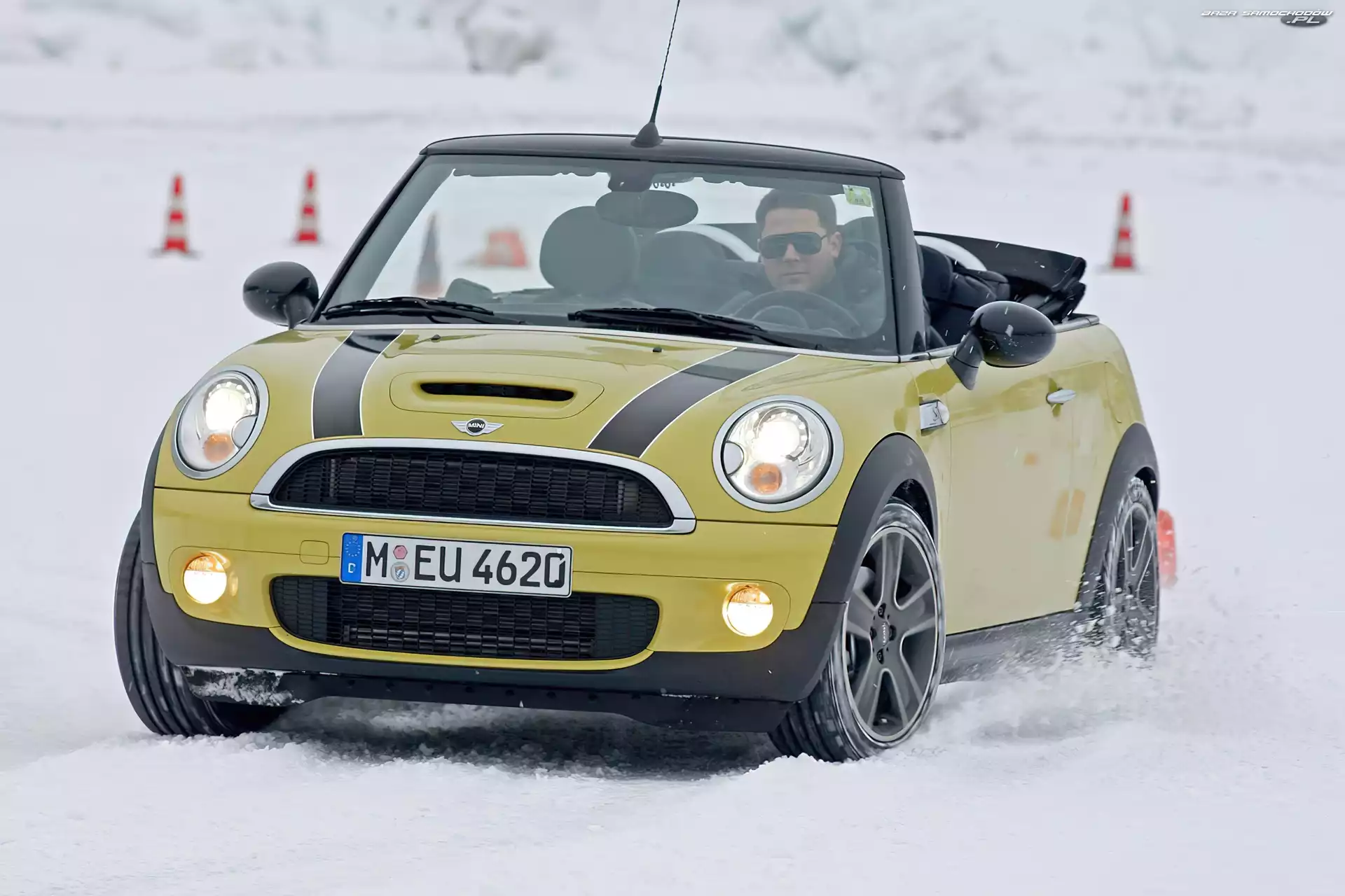Trakcji, Mini Cooper Cabrio, Kontrola