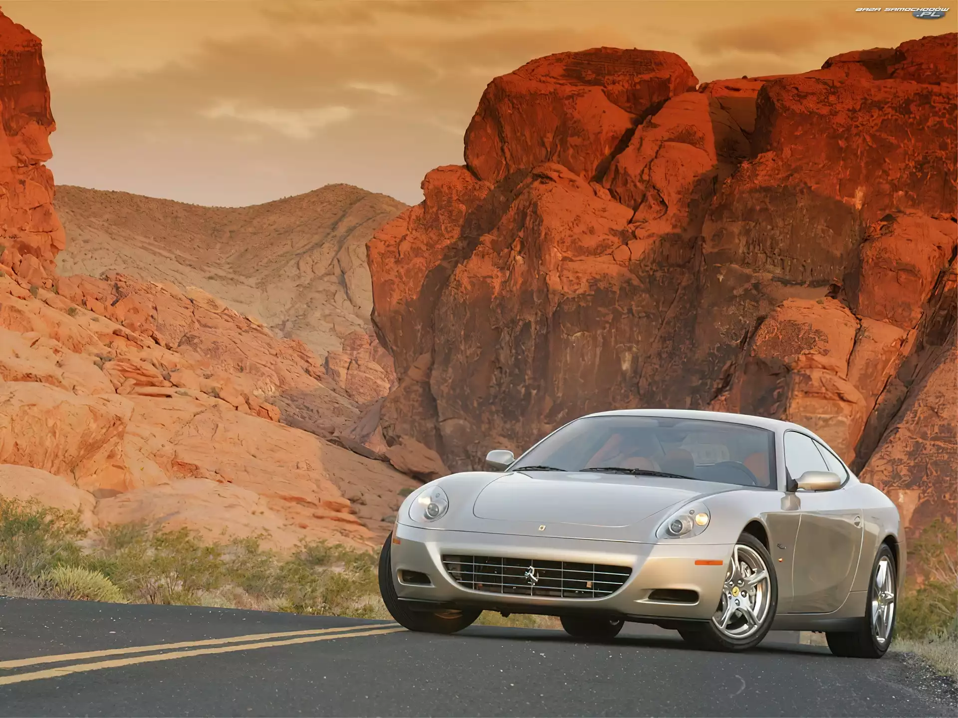 Trasa, Ferrari 612 Scaglietti, Kanion