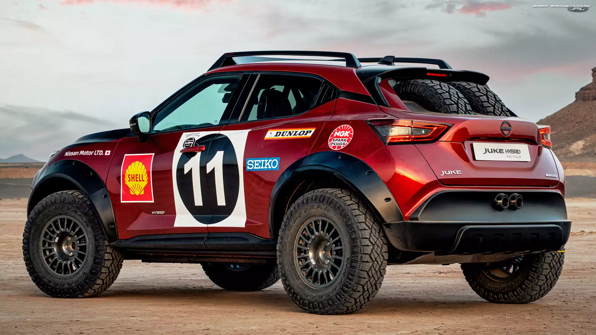 Nissan Juke Rally Tribute