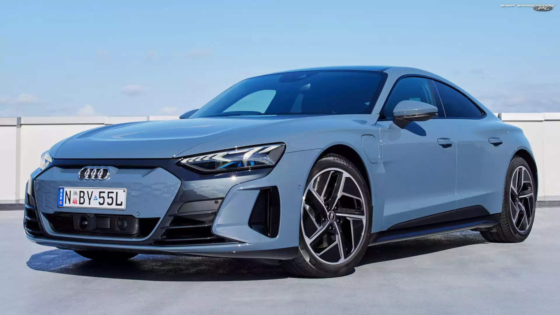 Bok, Audi e-Tron GT, Przód