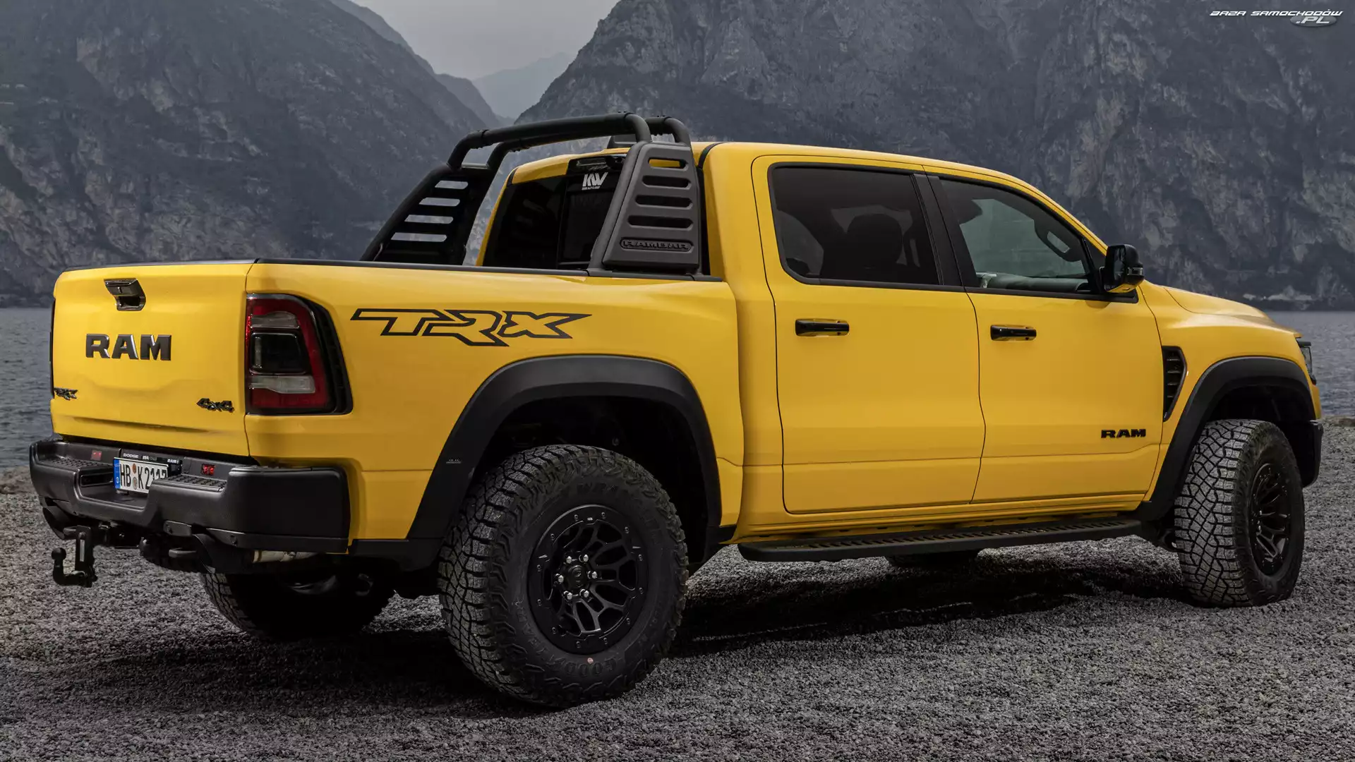 Dodge Ram 1500 TRX Havoc, Żółte