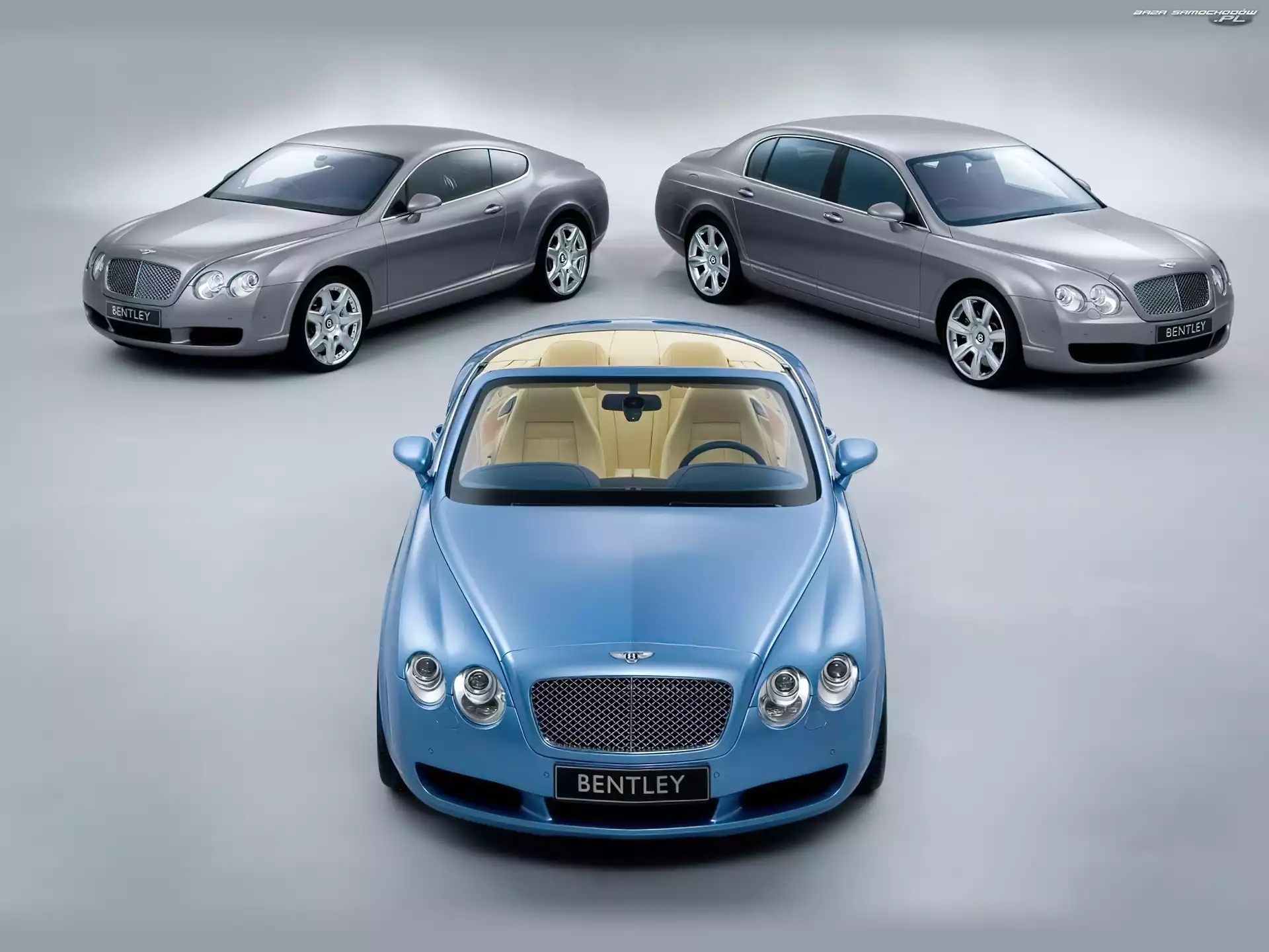 Bentley Continental, Trzy, Nadwozia, Wersje